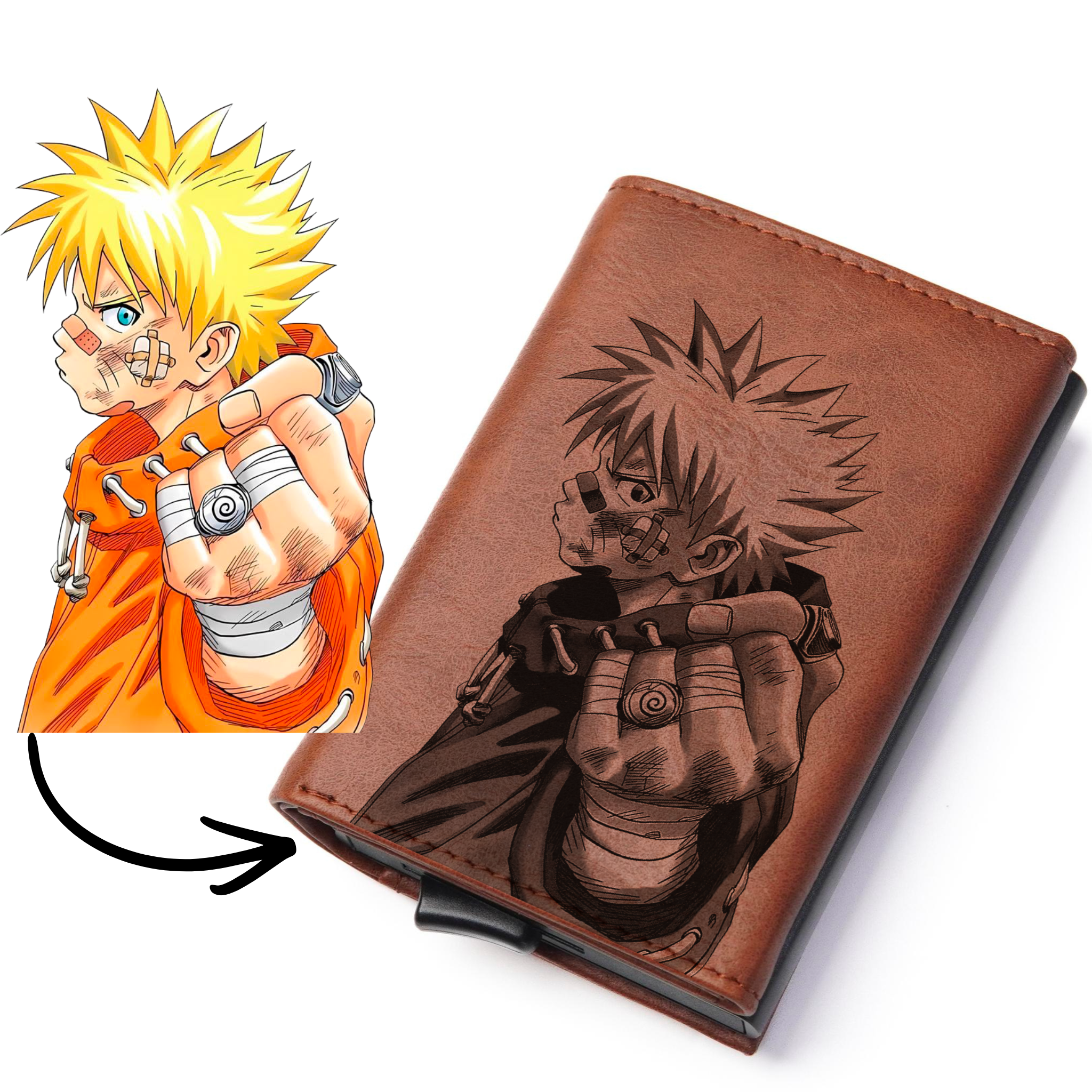 Portefeuille personnalisé avec image