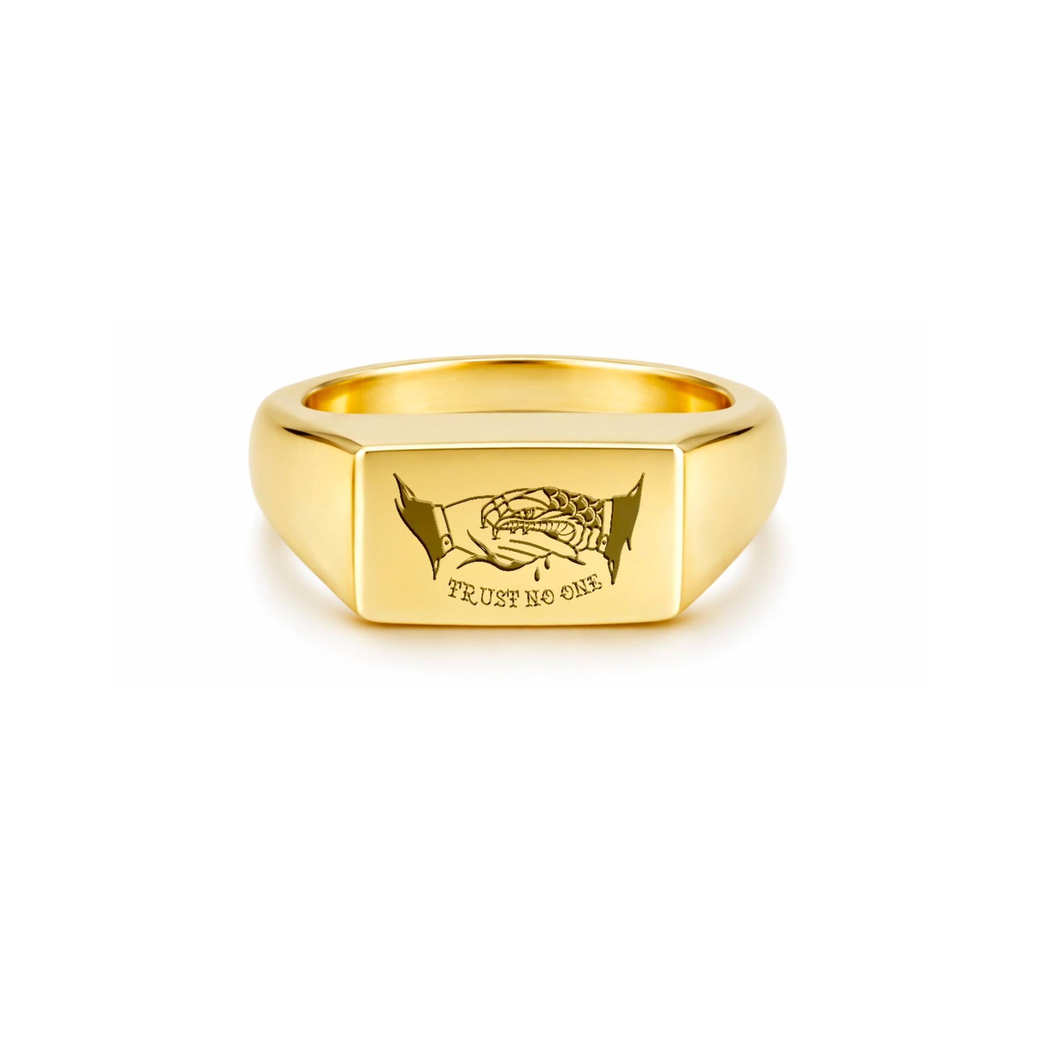 Bague Trust no One