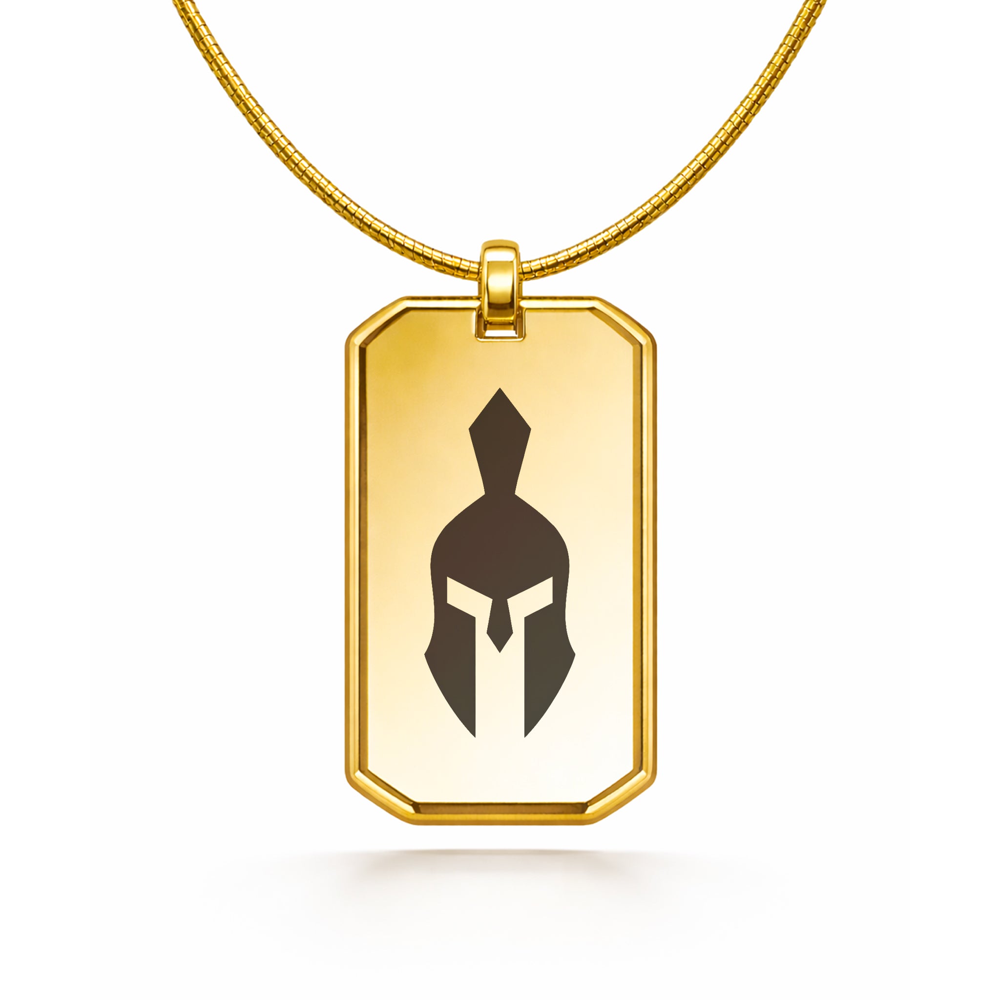 Collier avec pendentif Spartiate