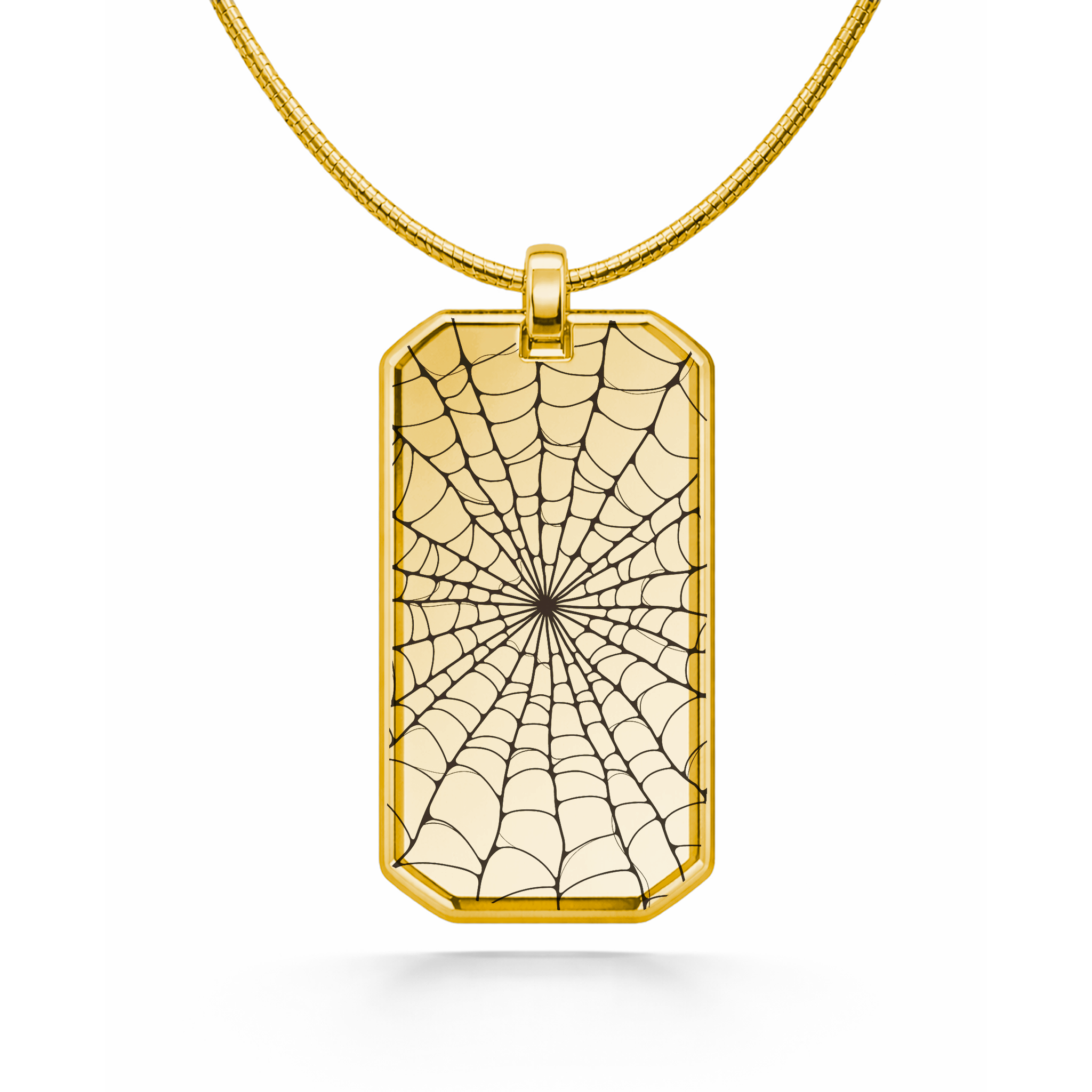 Collier avec pendentif Toile