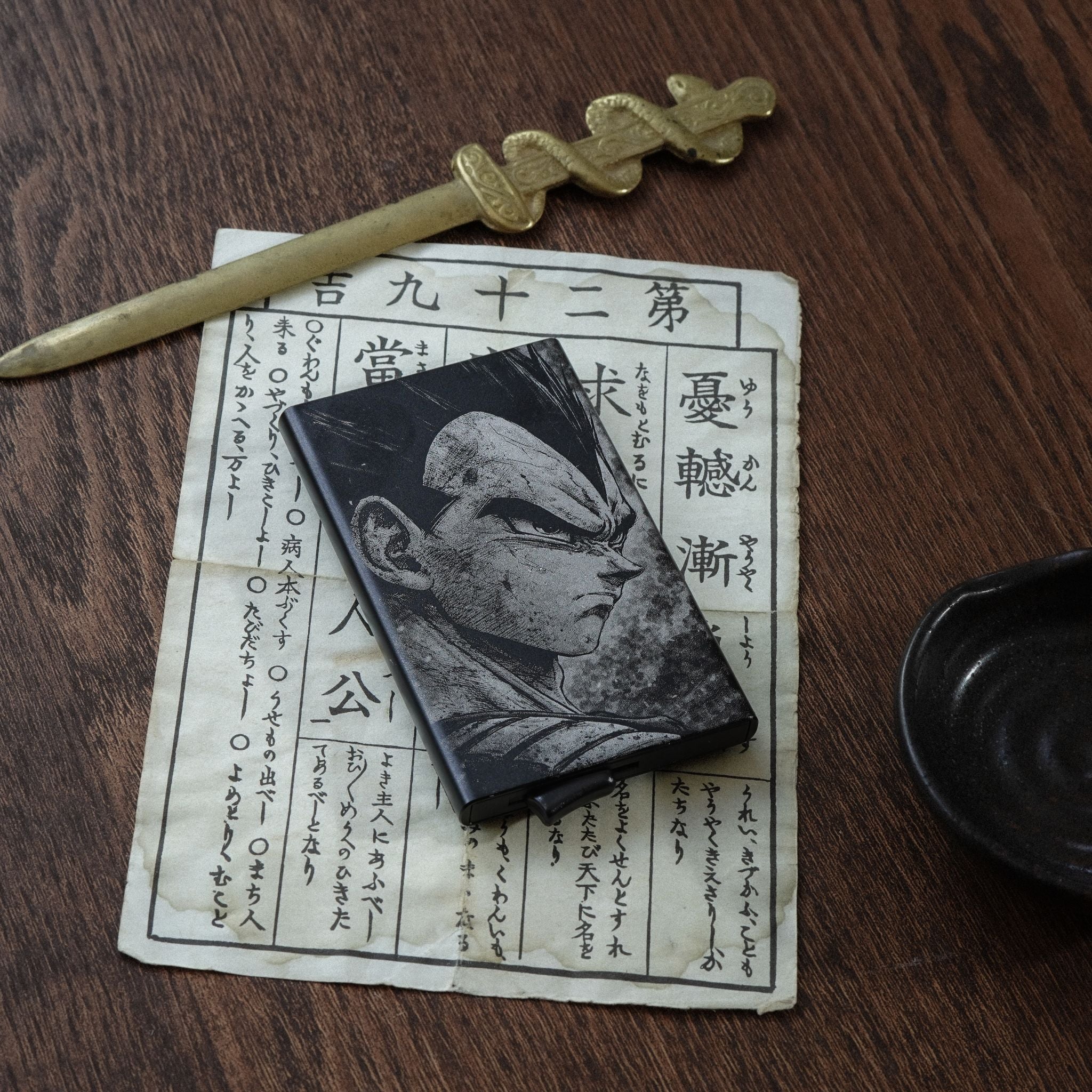 Porte-cartes personnalisé Vegeta