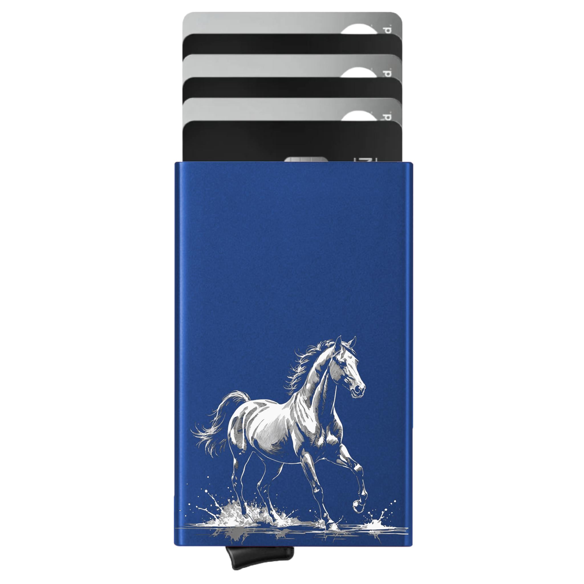 Porte-cartes personnalisé Cheval