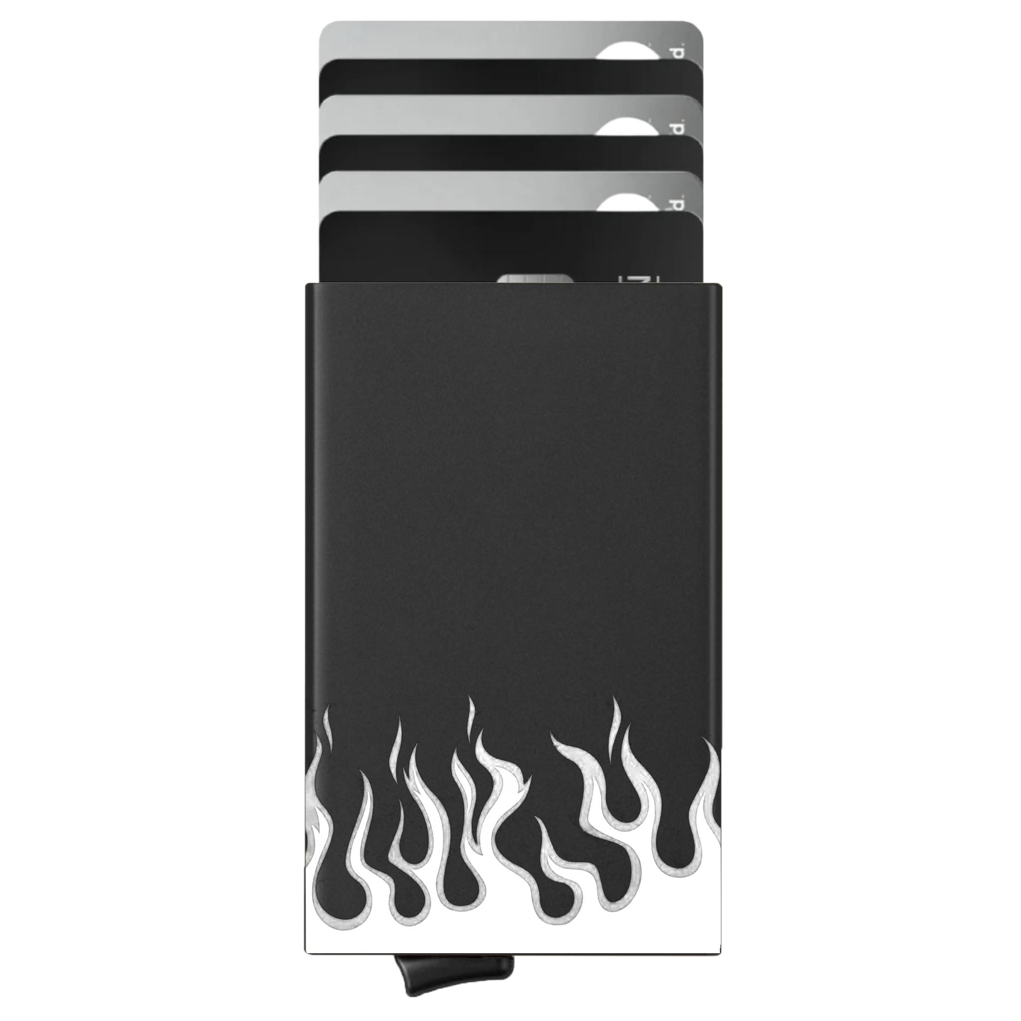 Porte-cartes personnalisé Flammes