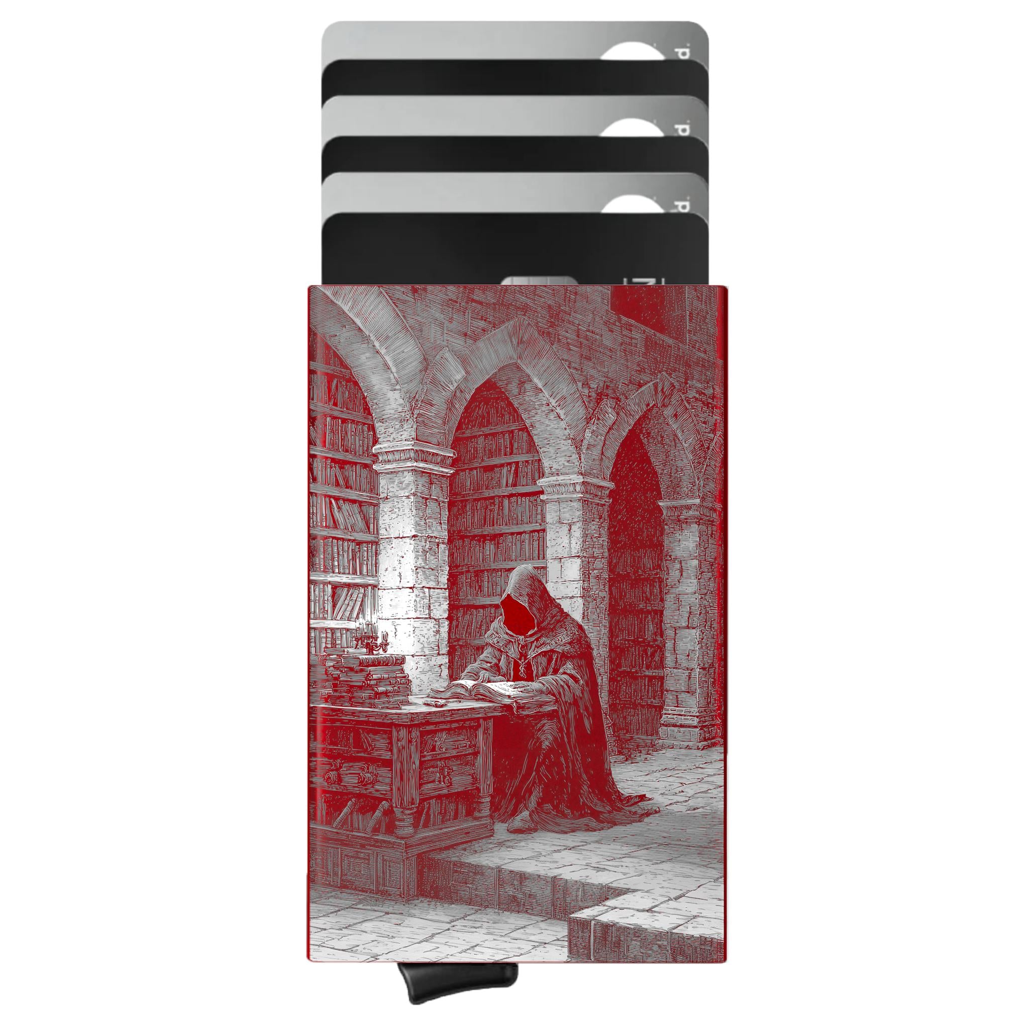 Porte-cartes personnalisé La Bibliothèque