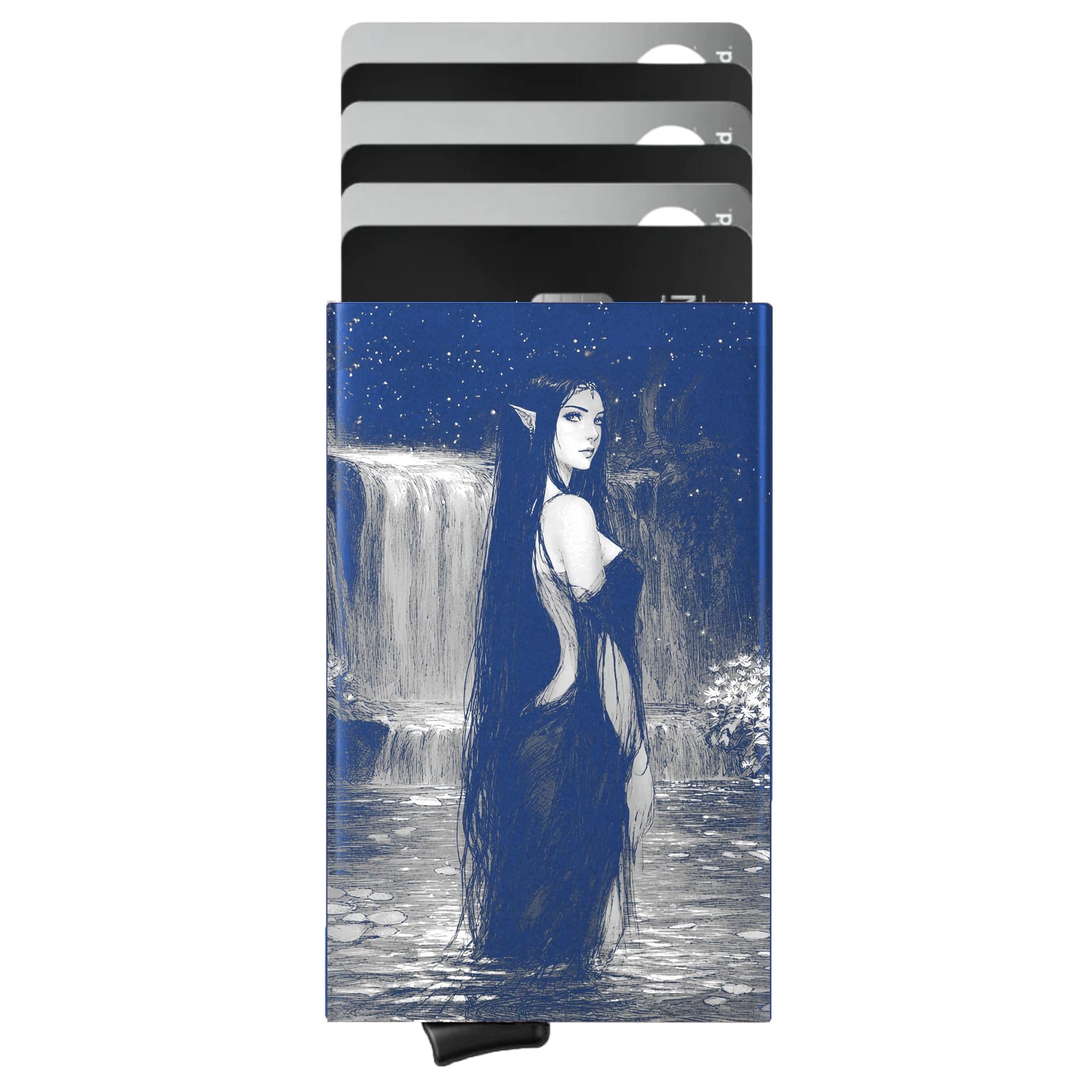 Porte-cartes personnalisé La Princesse Elfe