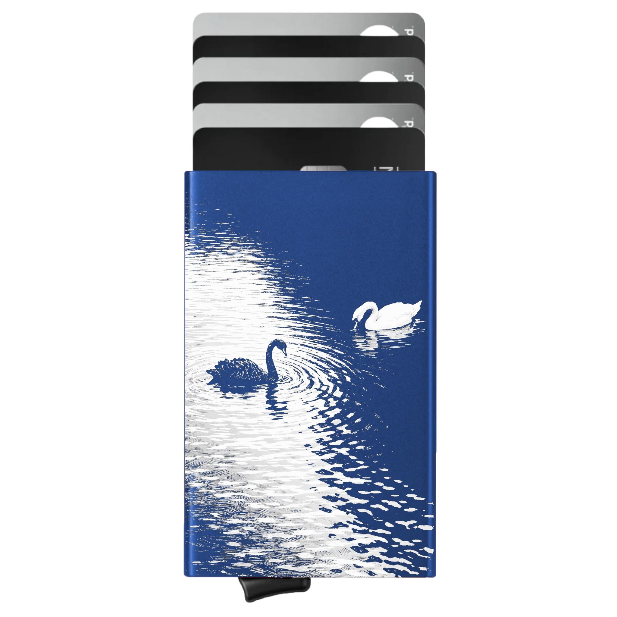 Porte-cartes personnalisé Lac des Cygnes