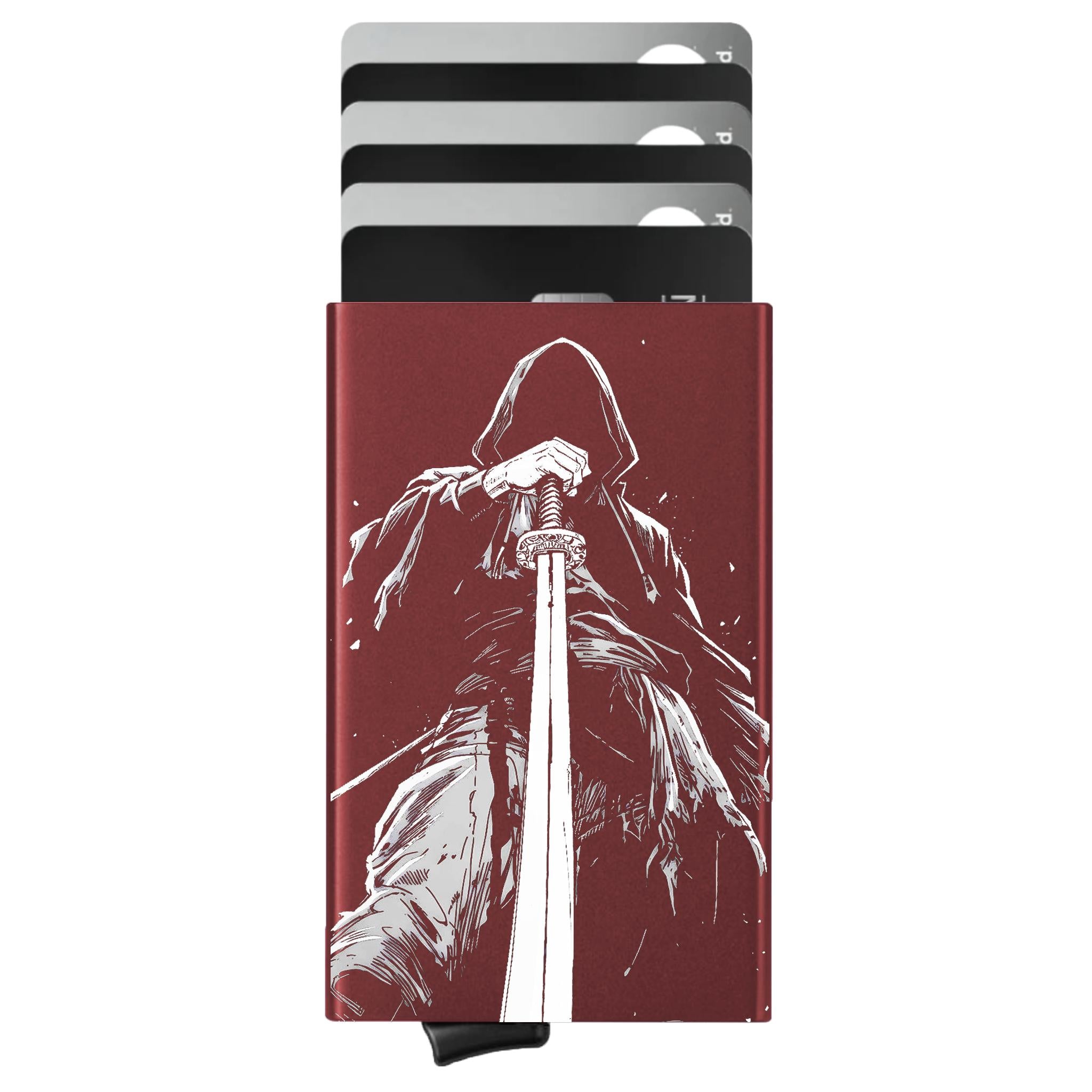 Porte-cartes personnalisé Le Veilleur Noir