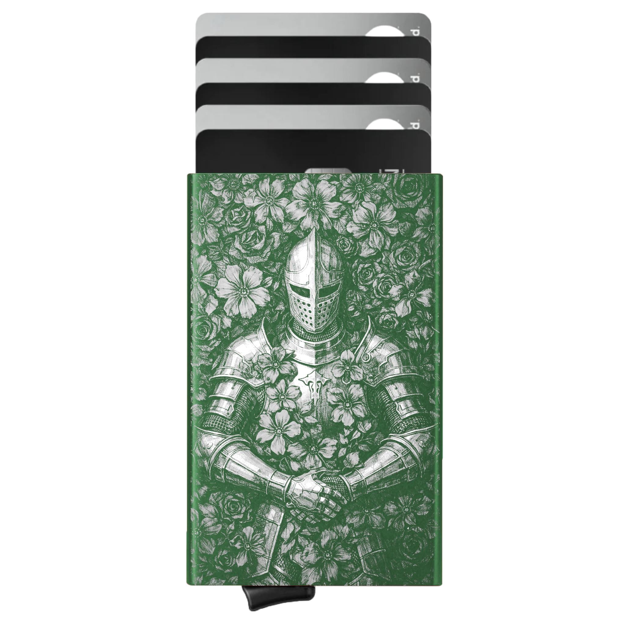 Porte-cartes personnalisé Le repos du Chevalier