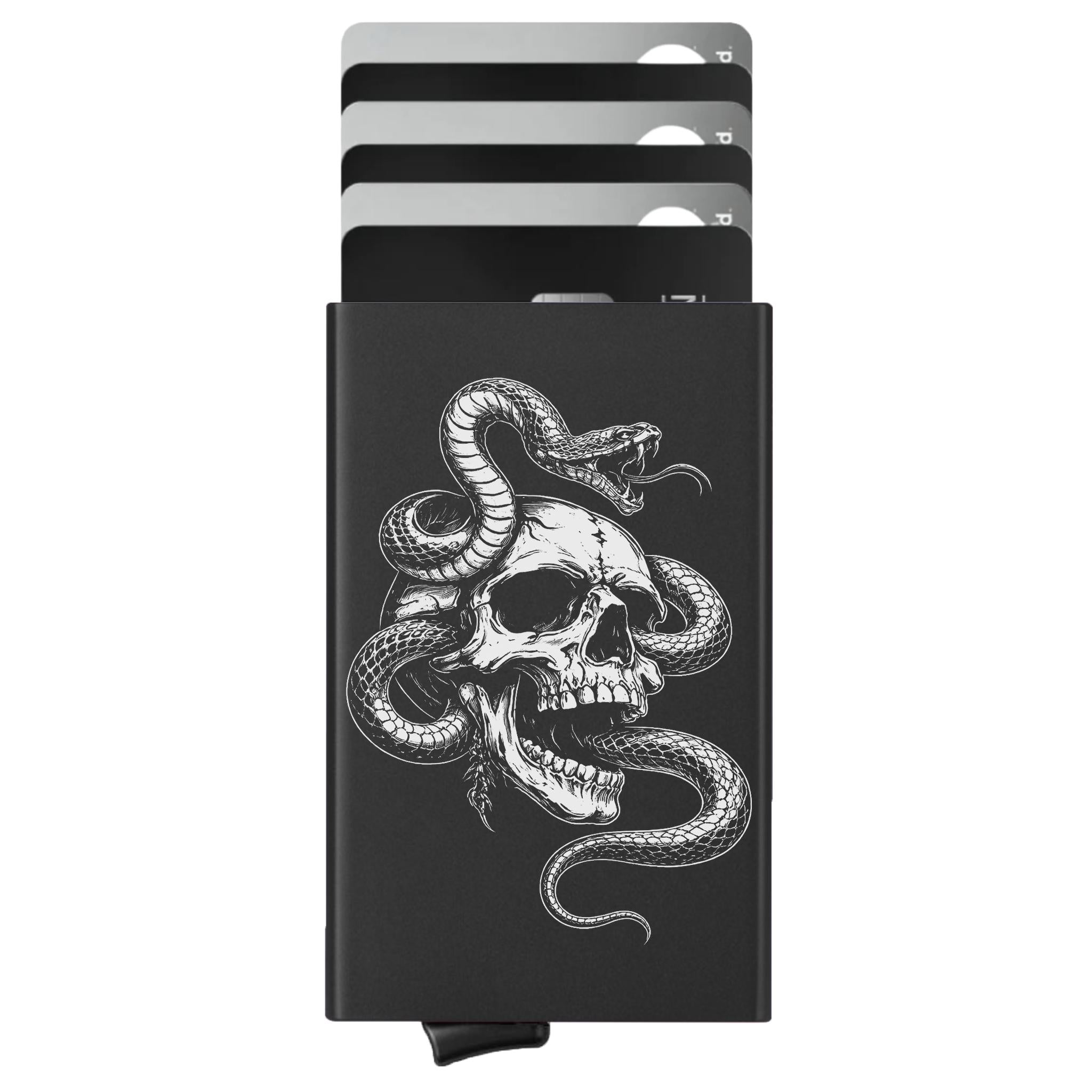 Porte-cartes personnalisé Morsure de la Mort