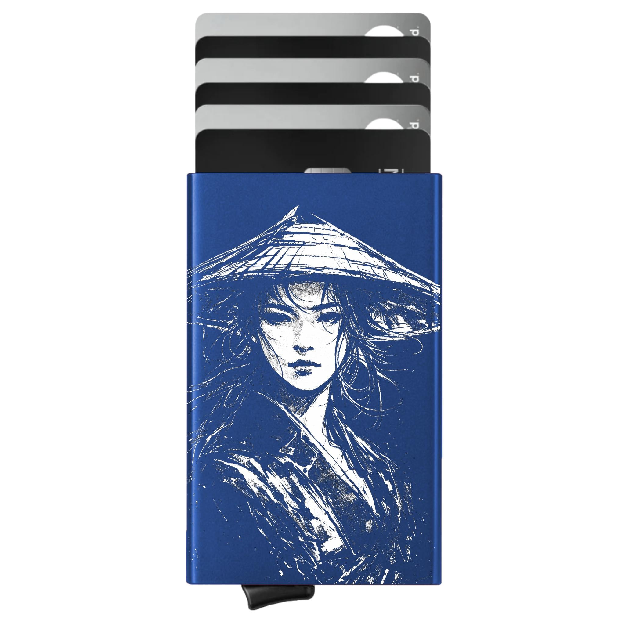 Porte-cartes personnalisé Onna-bugeisha
