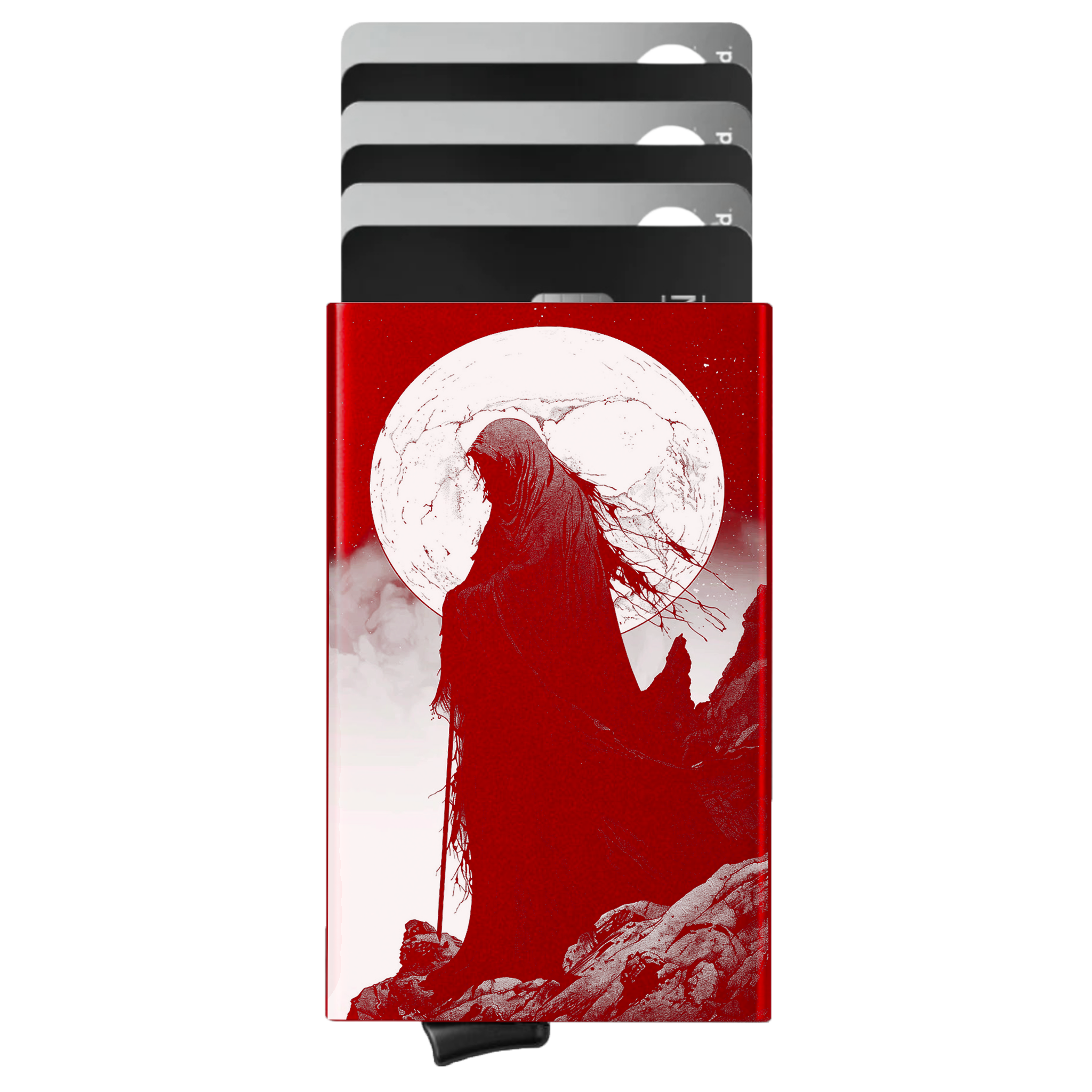 Porte-cartes personnalisé Sombre Lune
