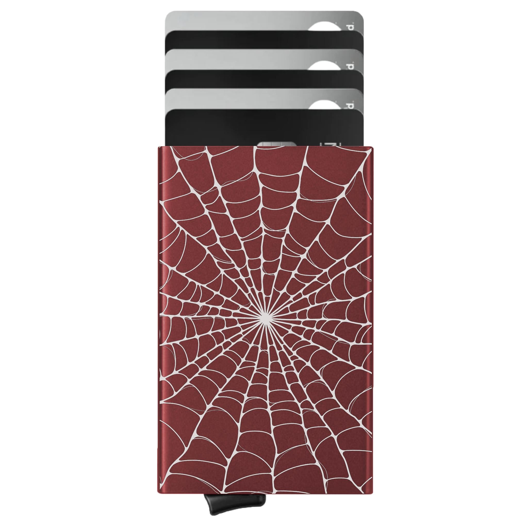 Porte-cartes personnalisé Toile d'Araignée