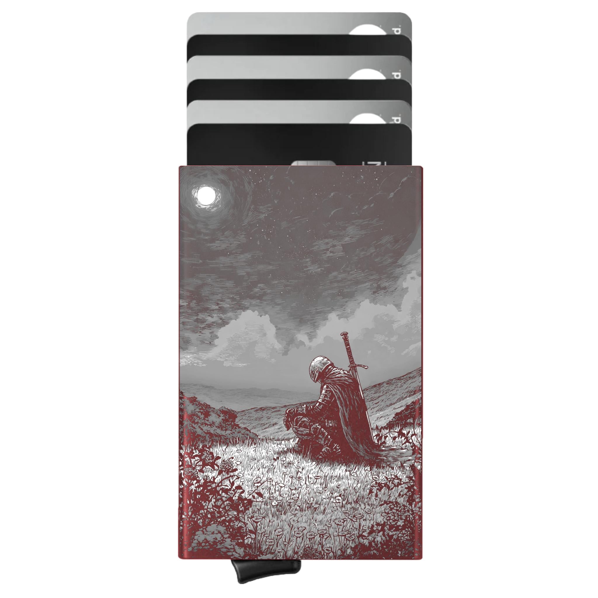 Porte-cartes personnalisé Veille sous les étoiles