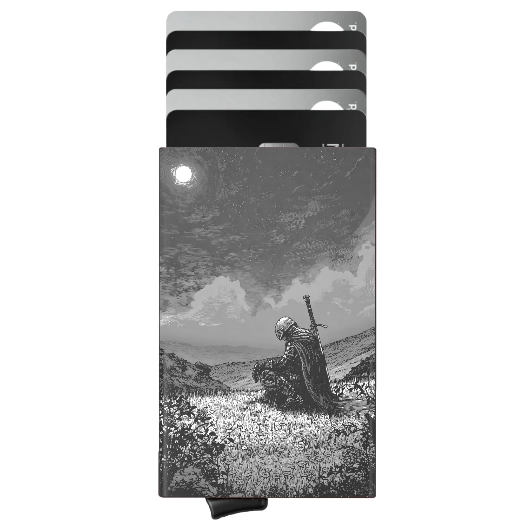 Porte-cartes personnalisé Veille sous les étoiles