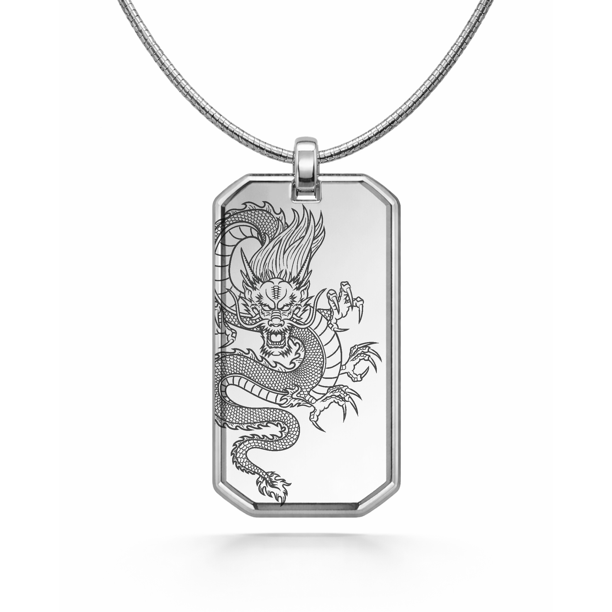 Collier avec pendentif Dragon