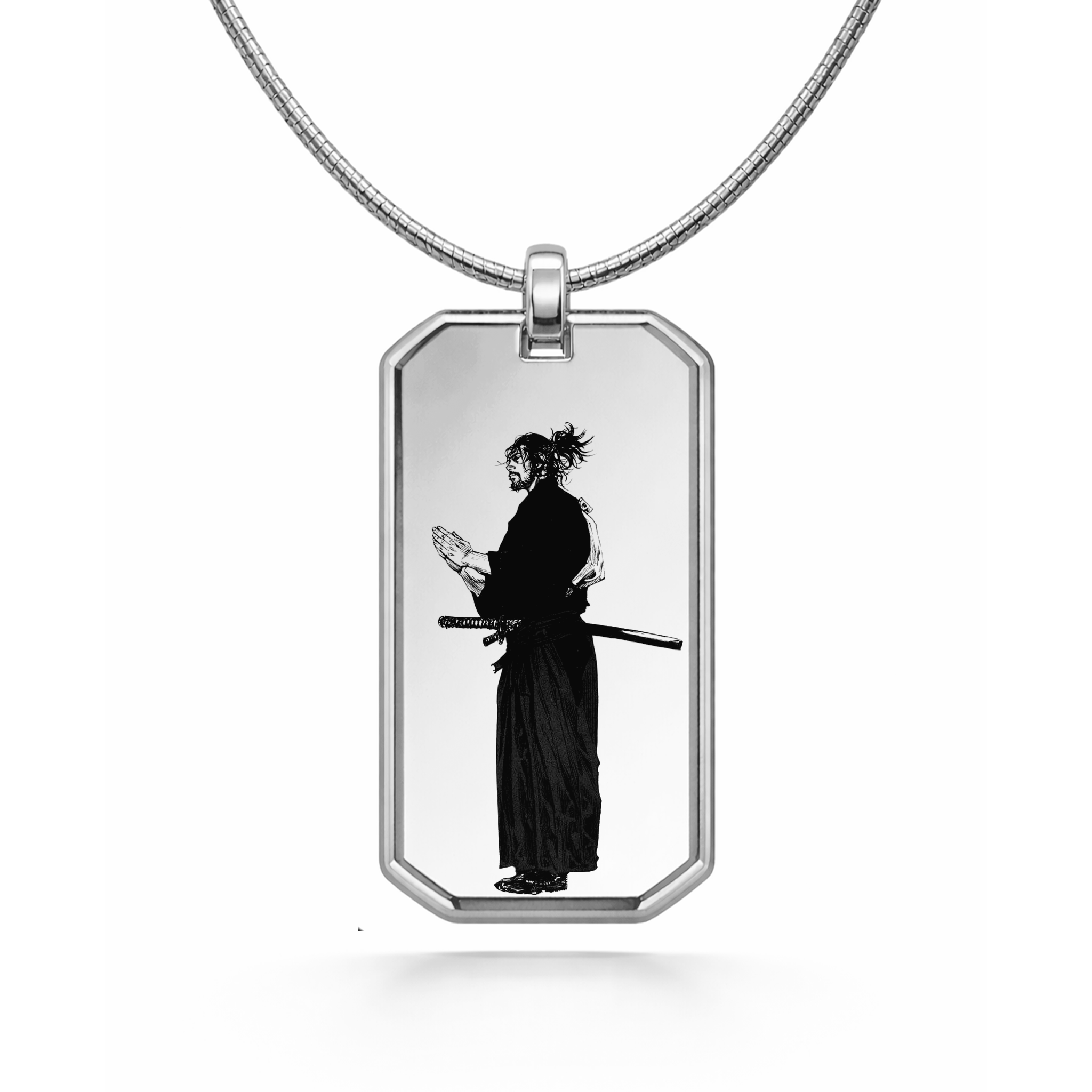 Collier avec pendentif Miyamoto Musashi