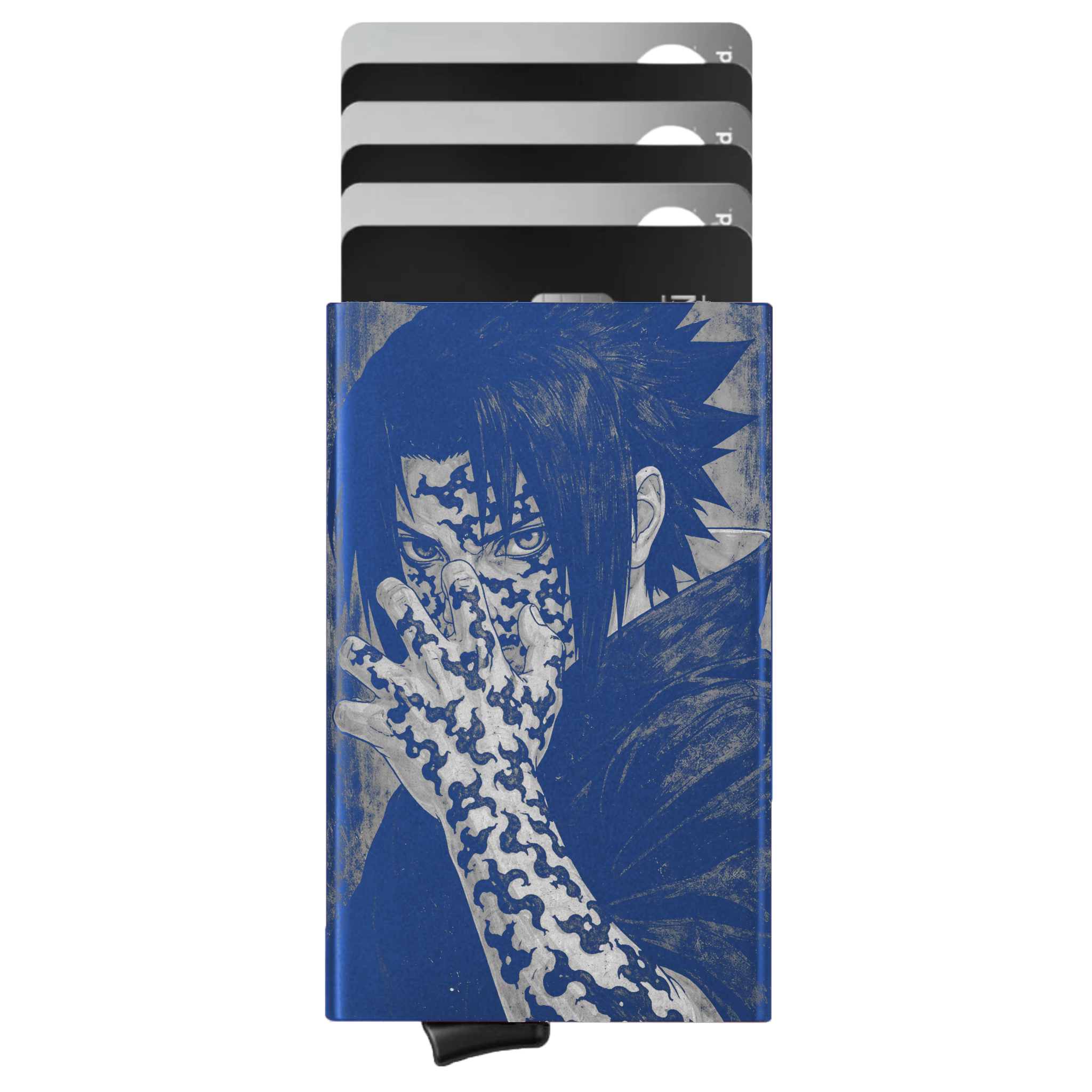 Porte-cartes personnalisé Sasuke
