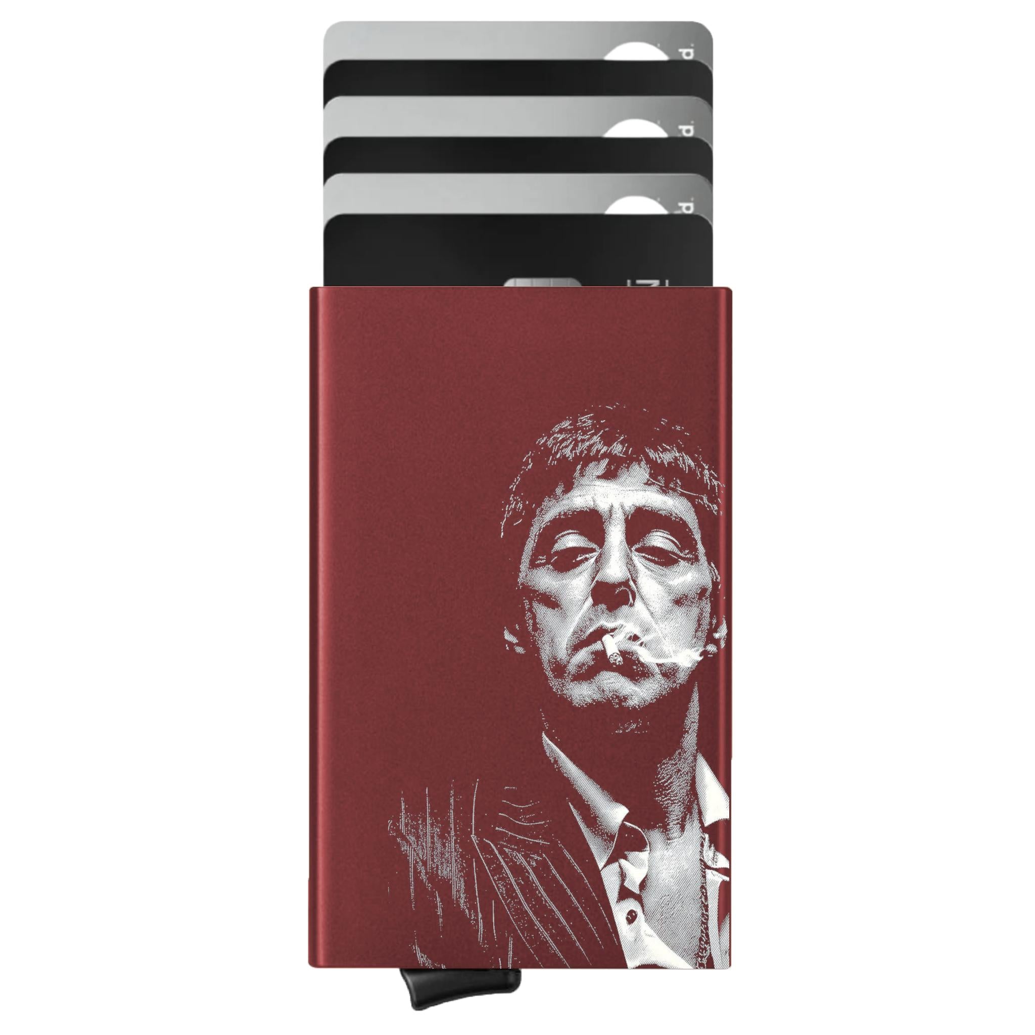 Porte-cartes personnalisé Tony Montana