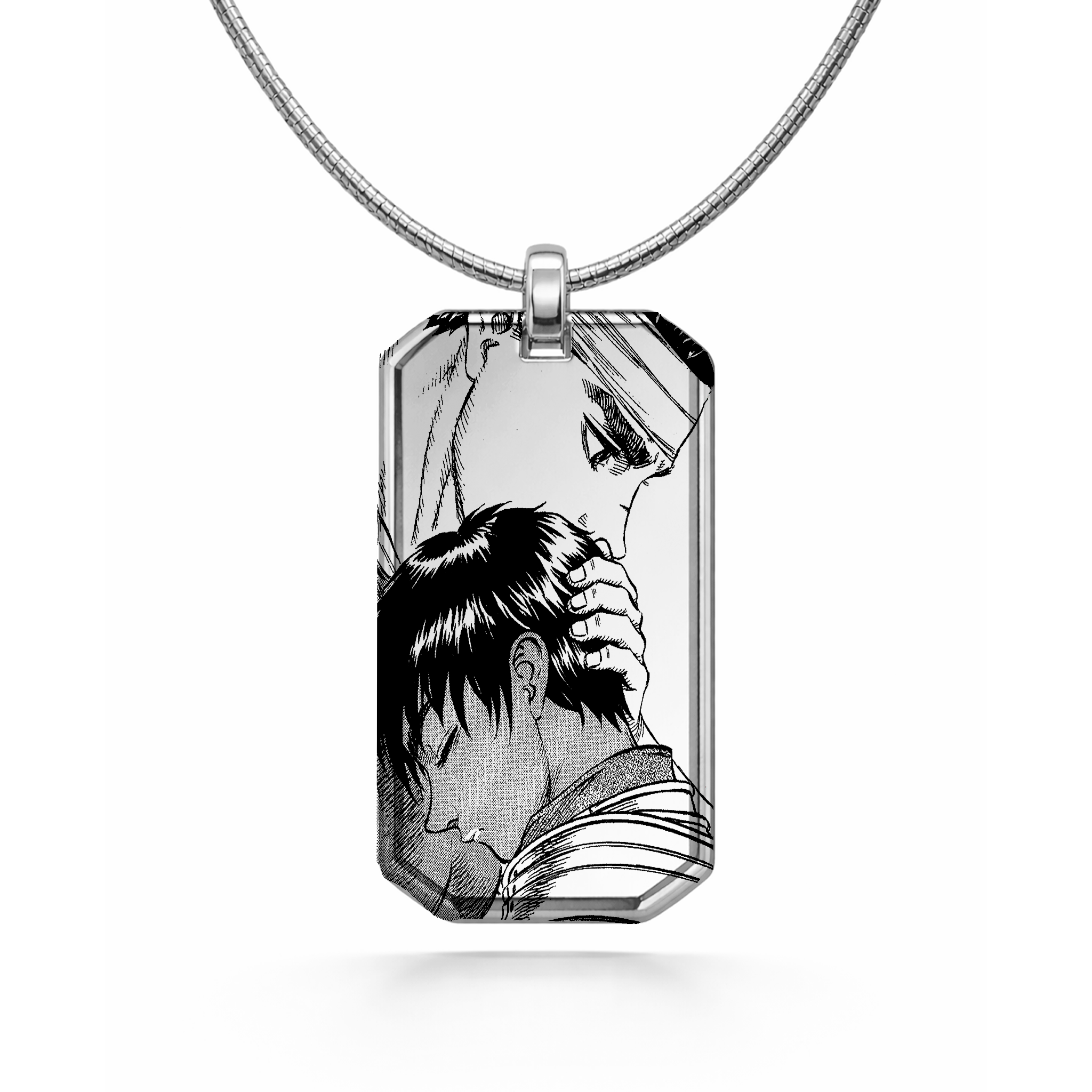 Collier avec pendentif Guts et Casca