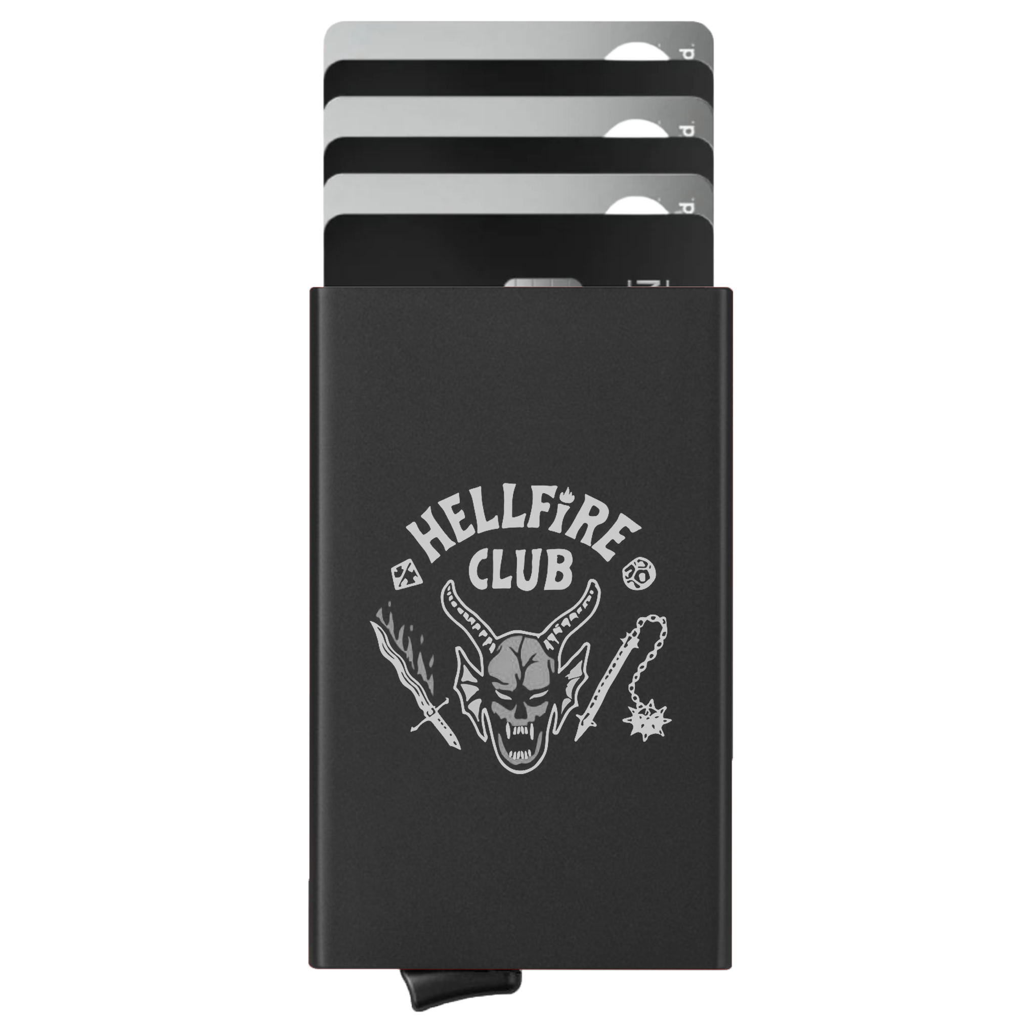 Porte-cartes personnalisé Hell Fire