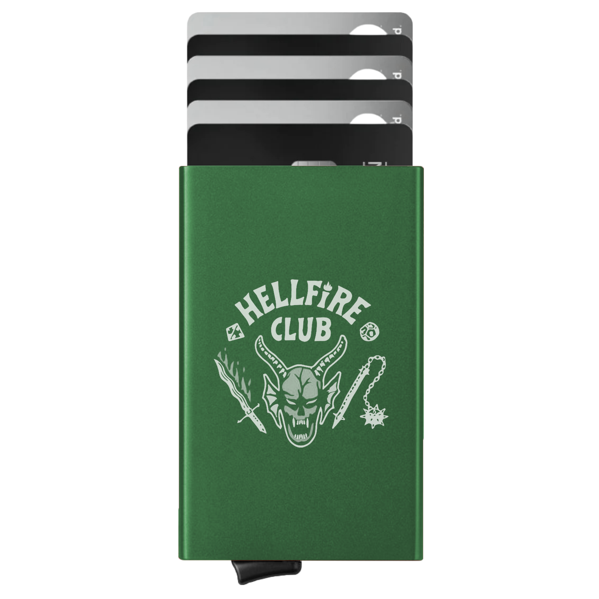 Porte-cartes personnalisé Hell Fire