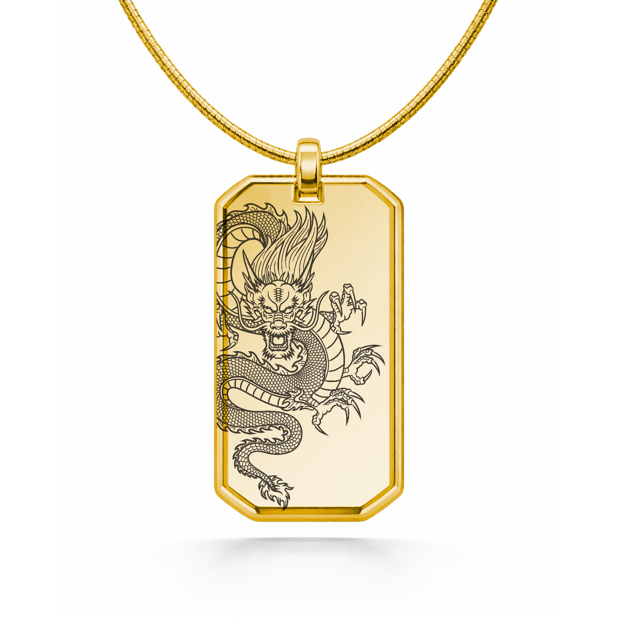 Collier avec pendentif Dragon