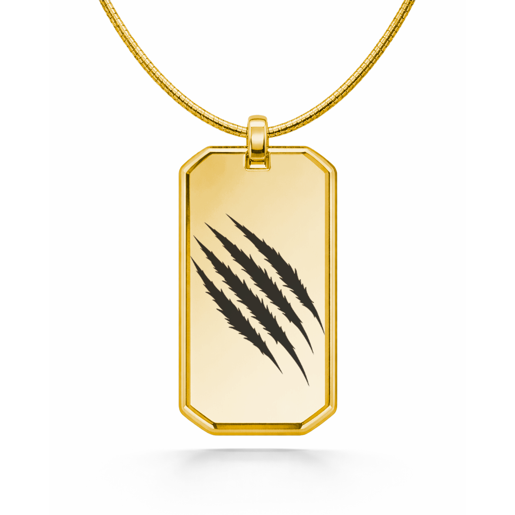 Collier avec pendentif Griffure de Tigre