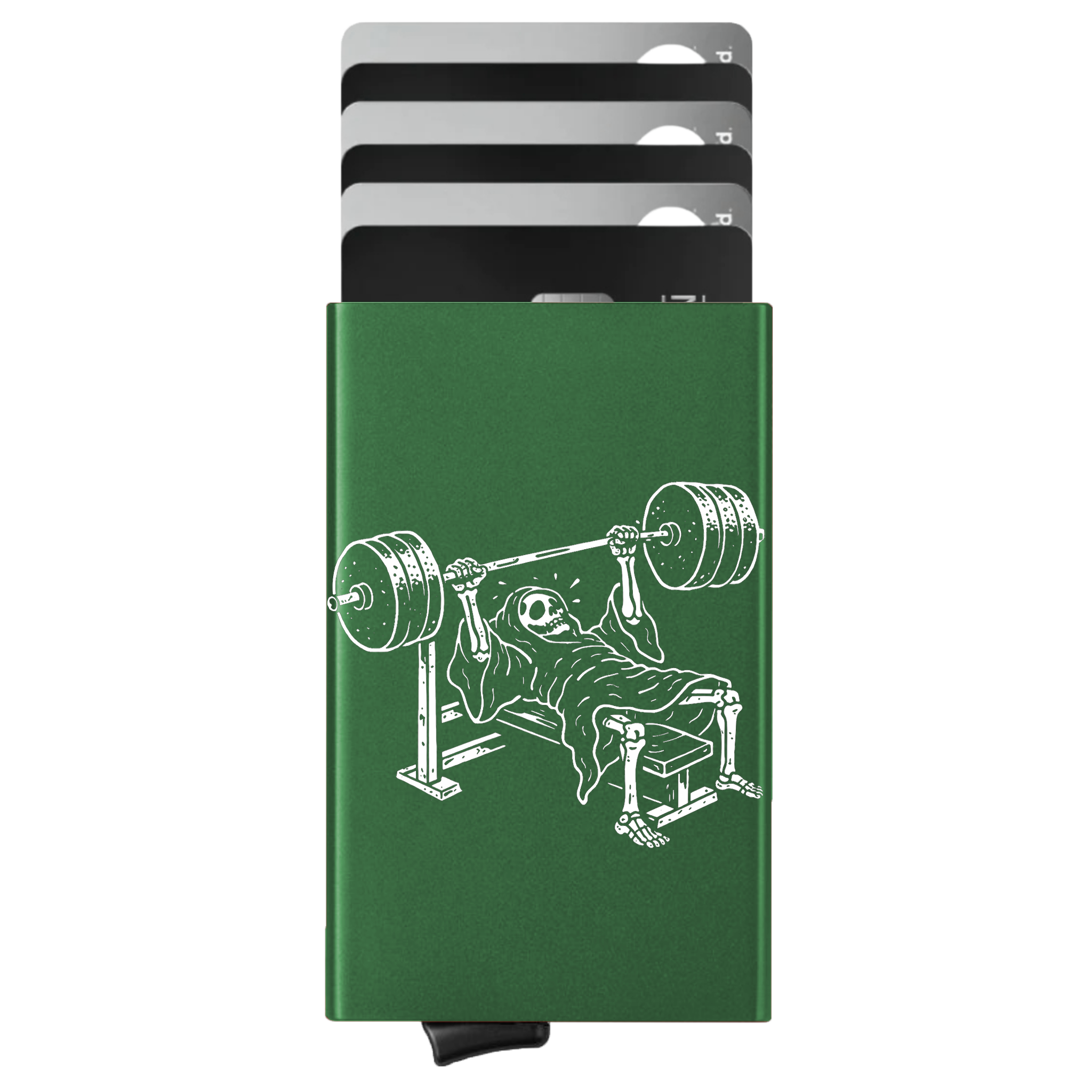 Porte-cartes personnalisé Le Musclé