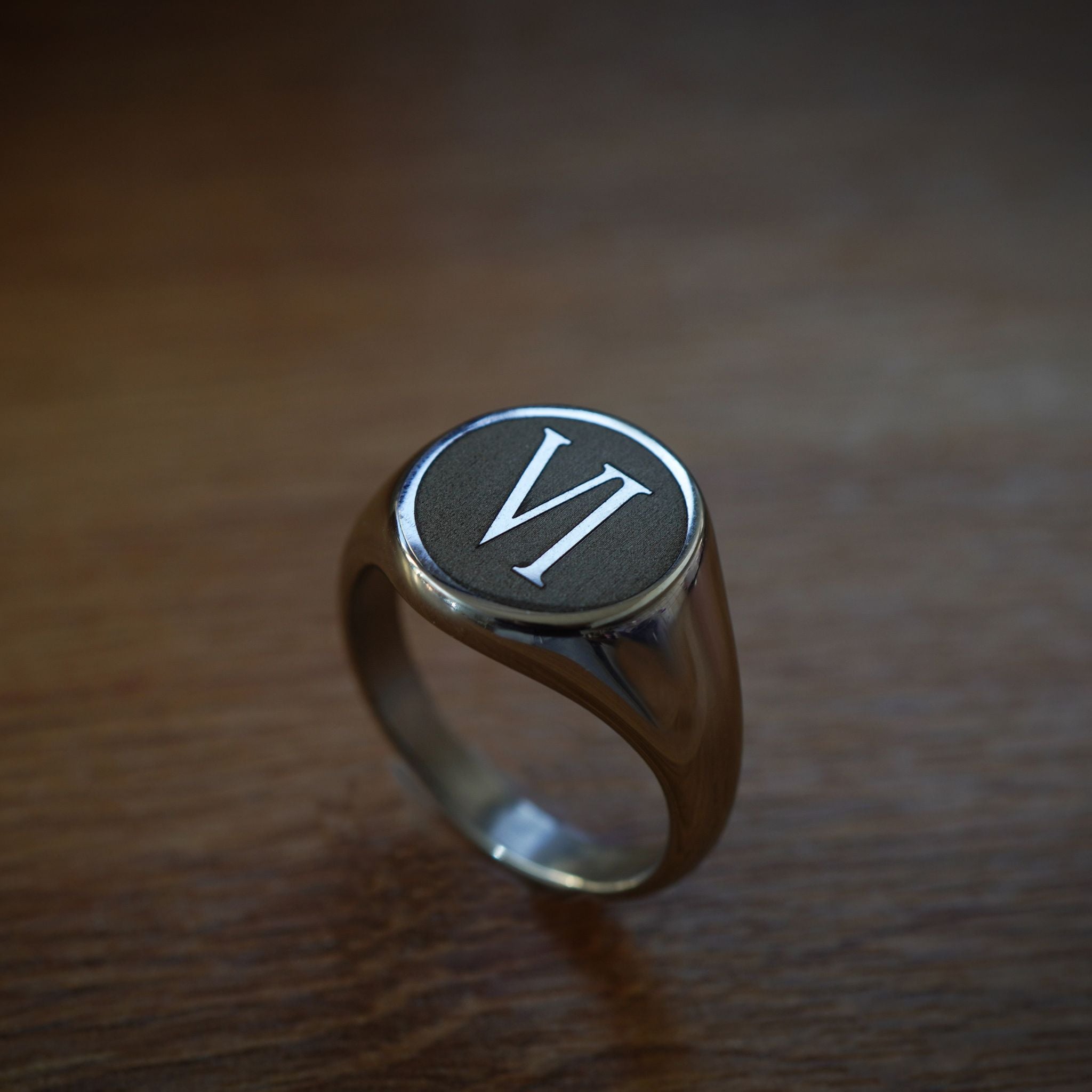 Bague Personnalisée Chiffres Romains