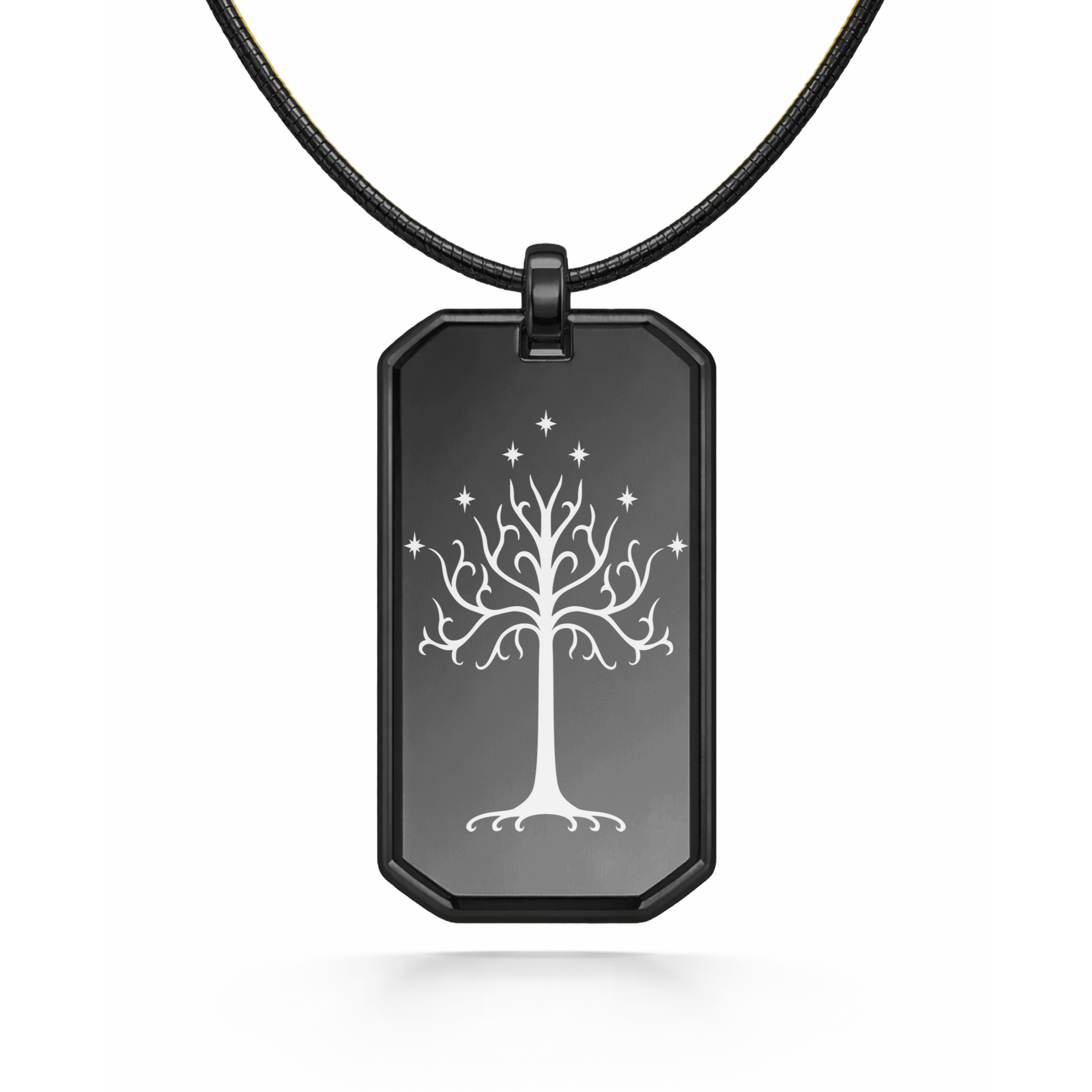 Collier avec pendentif Arbre blanc de Númenor
