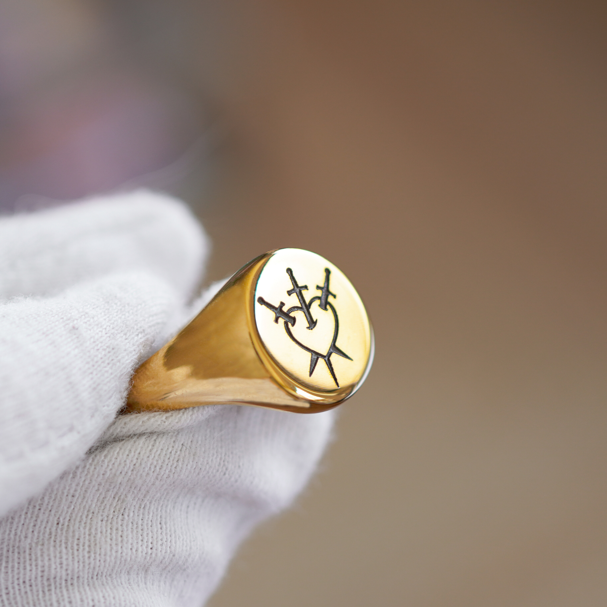 Bague Trois d'épées