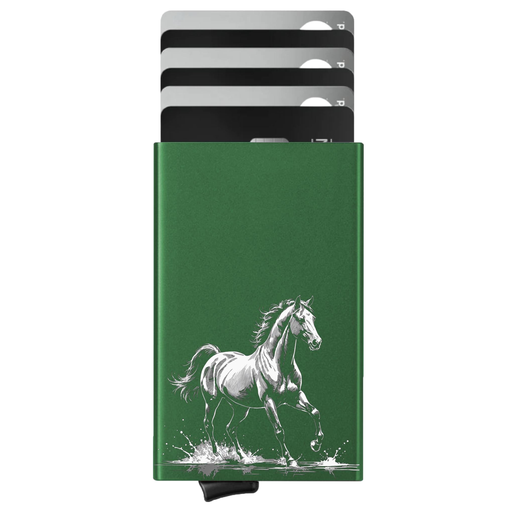 Porte-cartes personnalisé Cheval