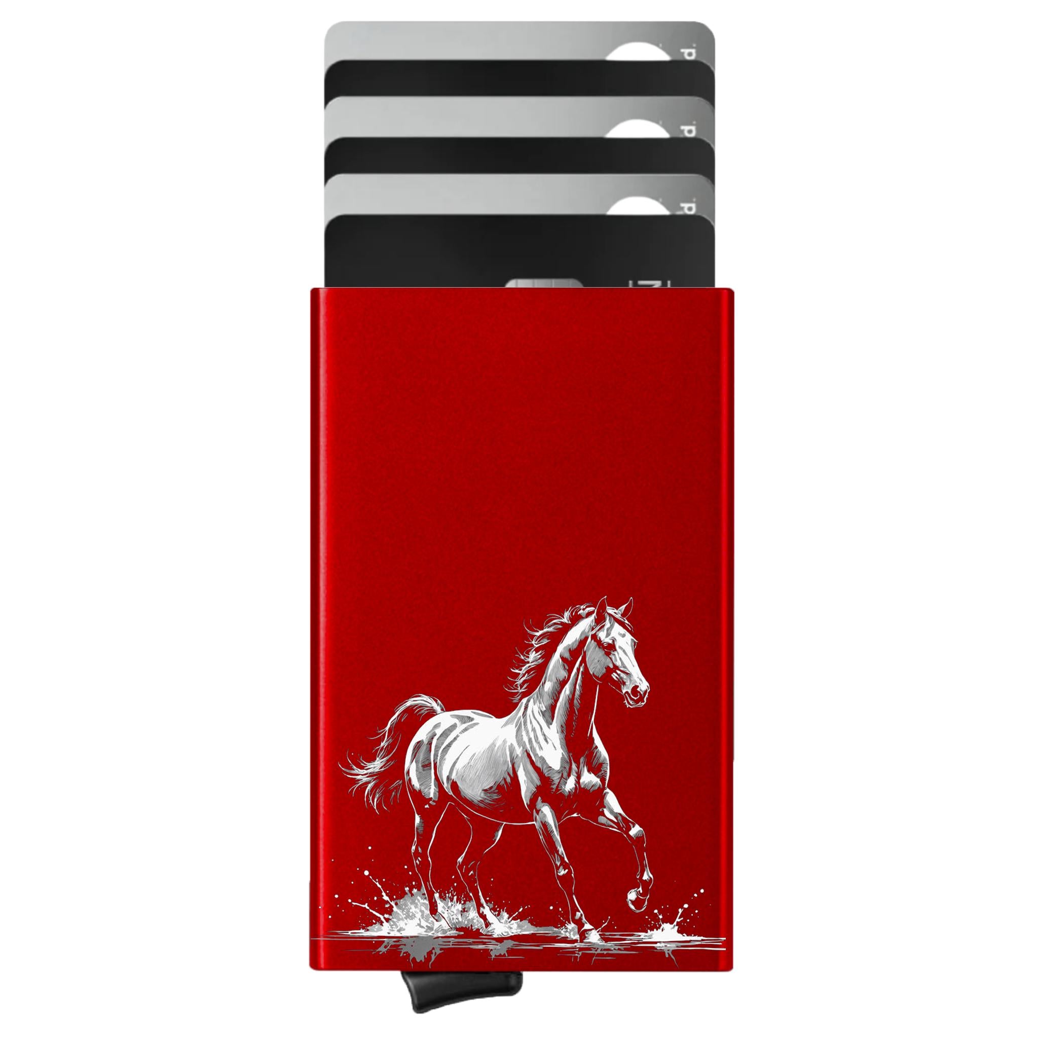 Porte-cartes personnalisé Cheval