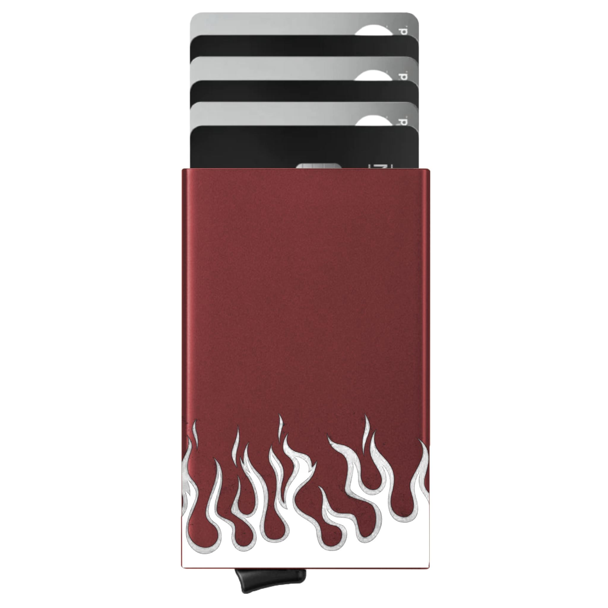Porte-cartes personnalisé Flammes