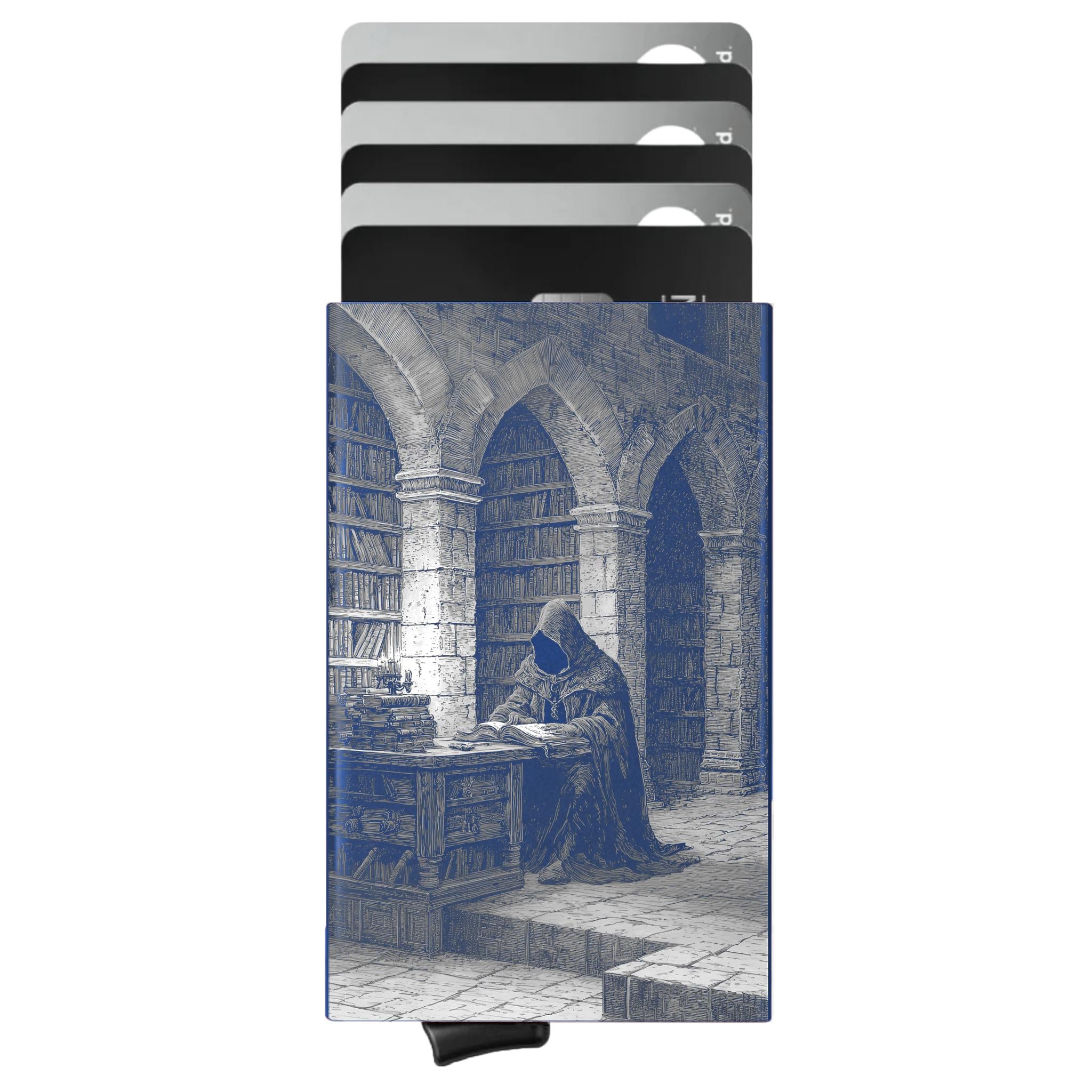 Porte-cartes personnalisé La Bibliothèque