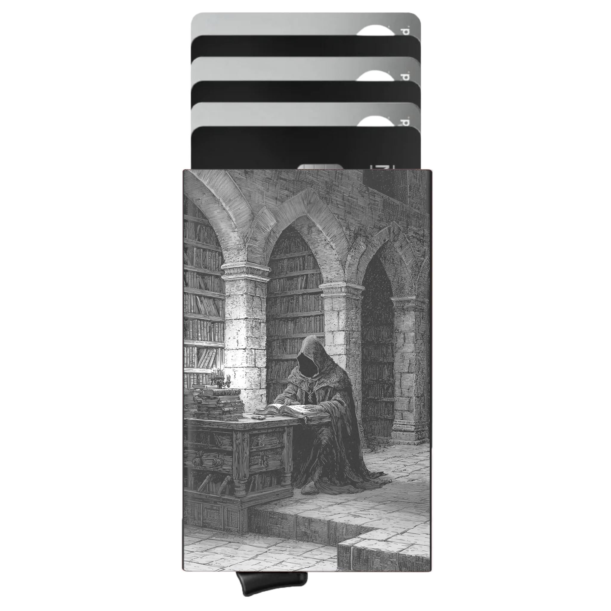 Porte-cartes personnalisé La Bibliothèque