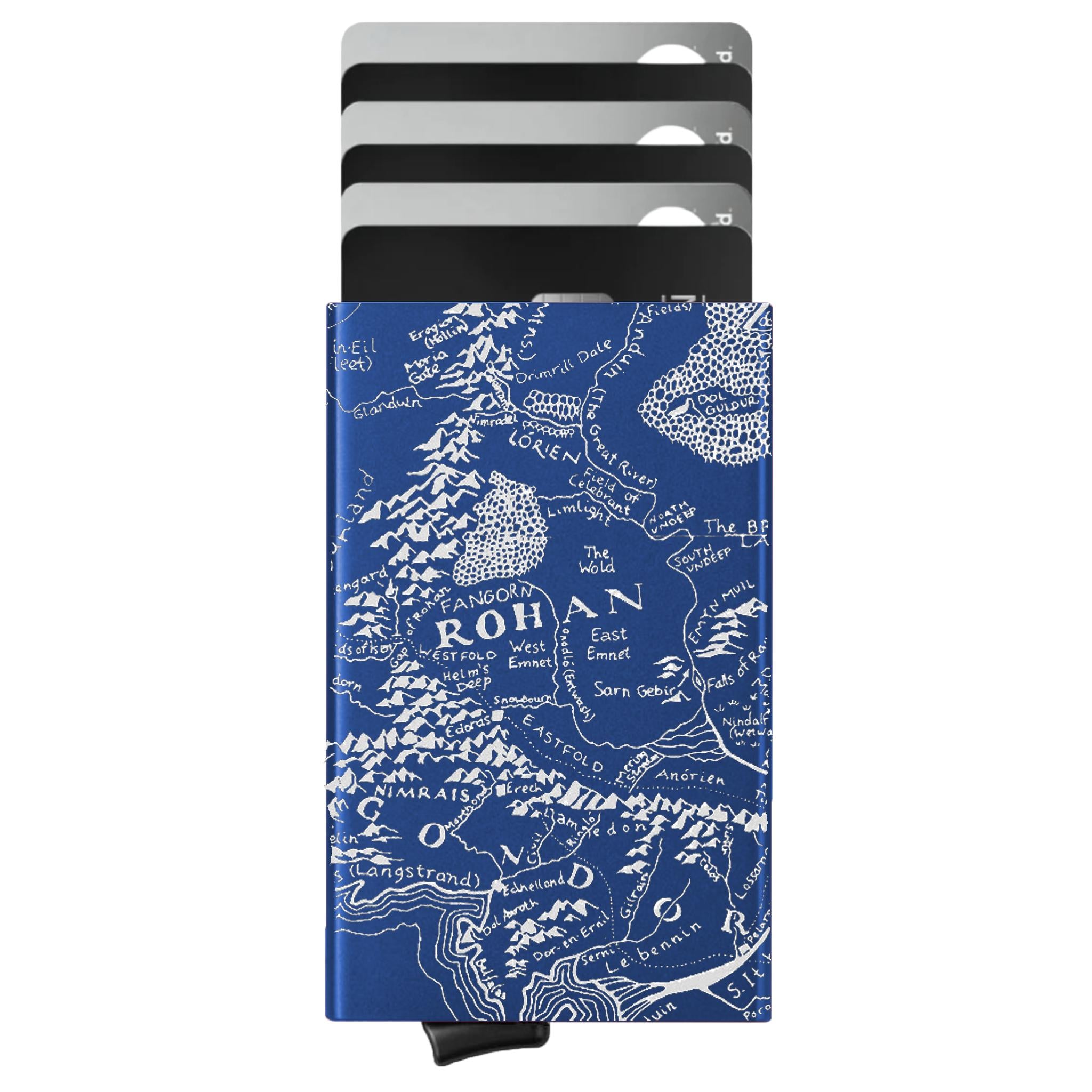 Porte-cartes personnalisé La Terre du Milieu