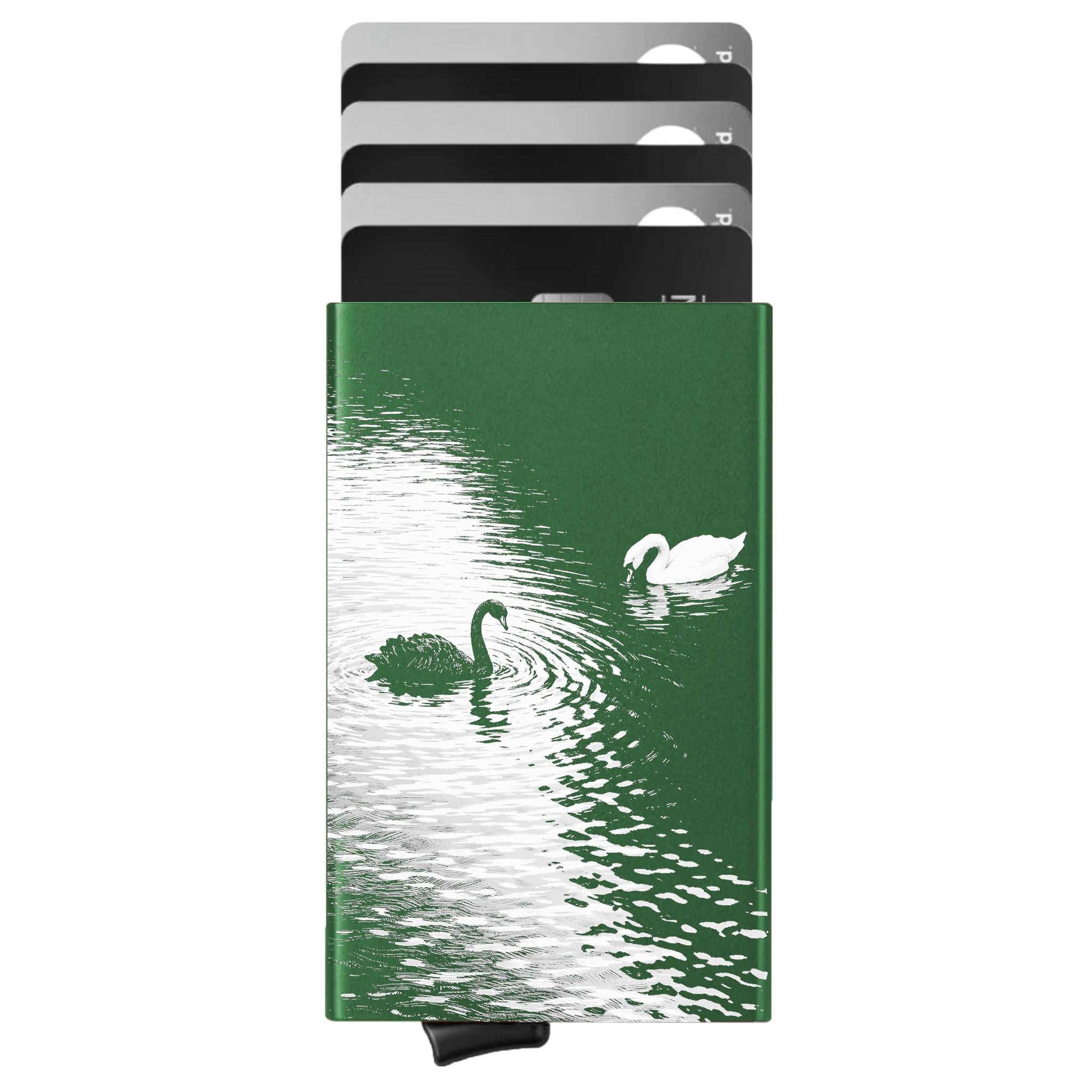 Porte-cartes personnalisé Lac des Cygnes