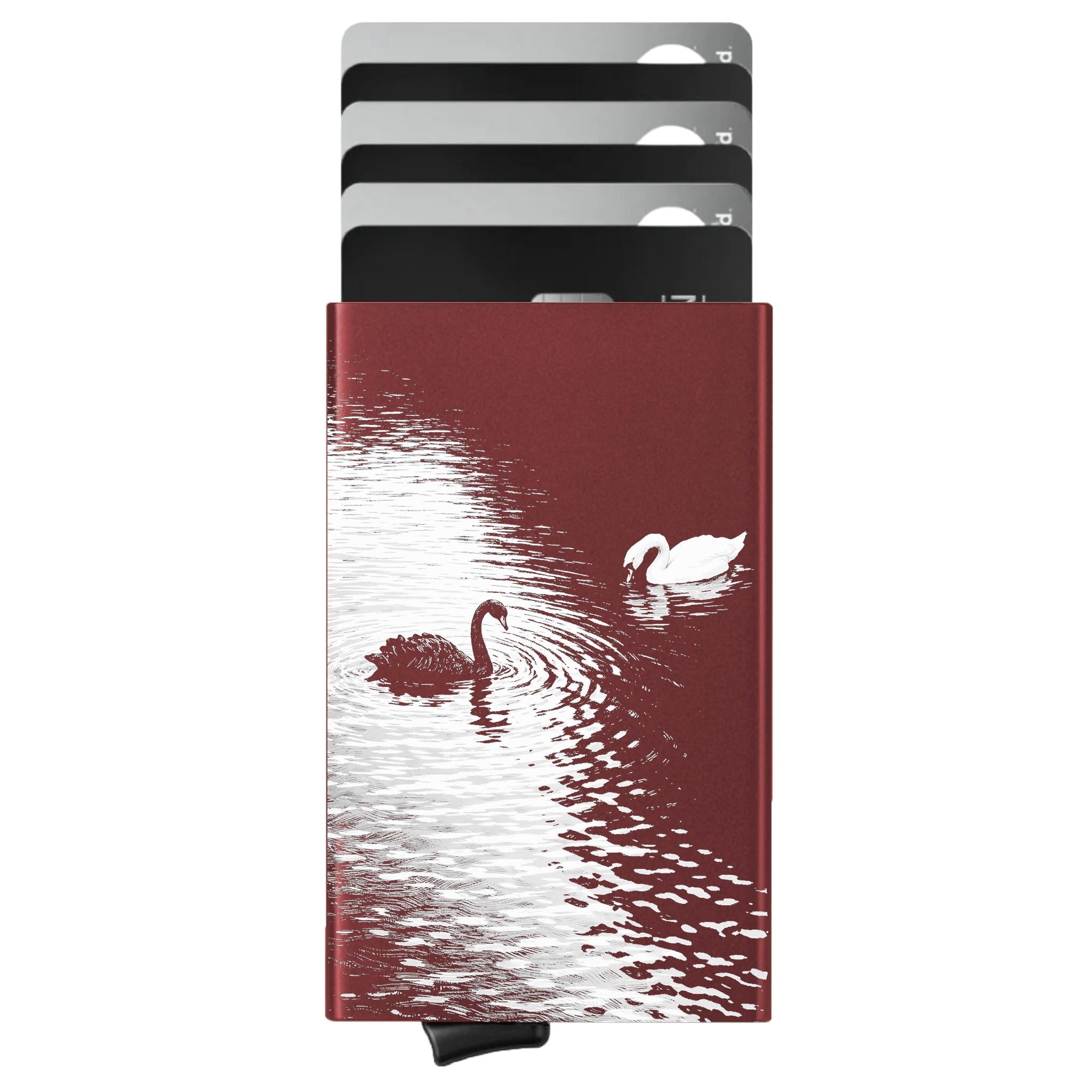 Porte-cartes personnalisé Lac des Cygnes