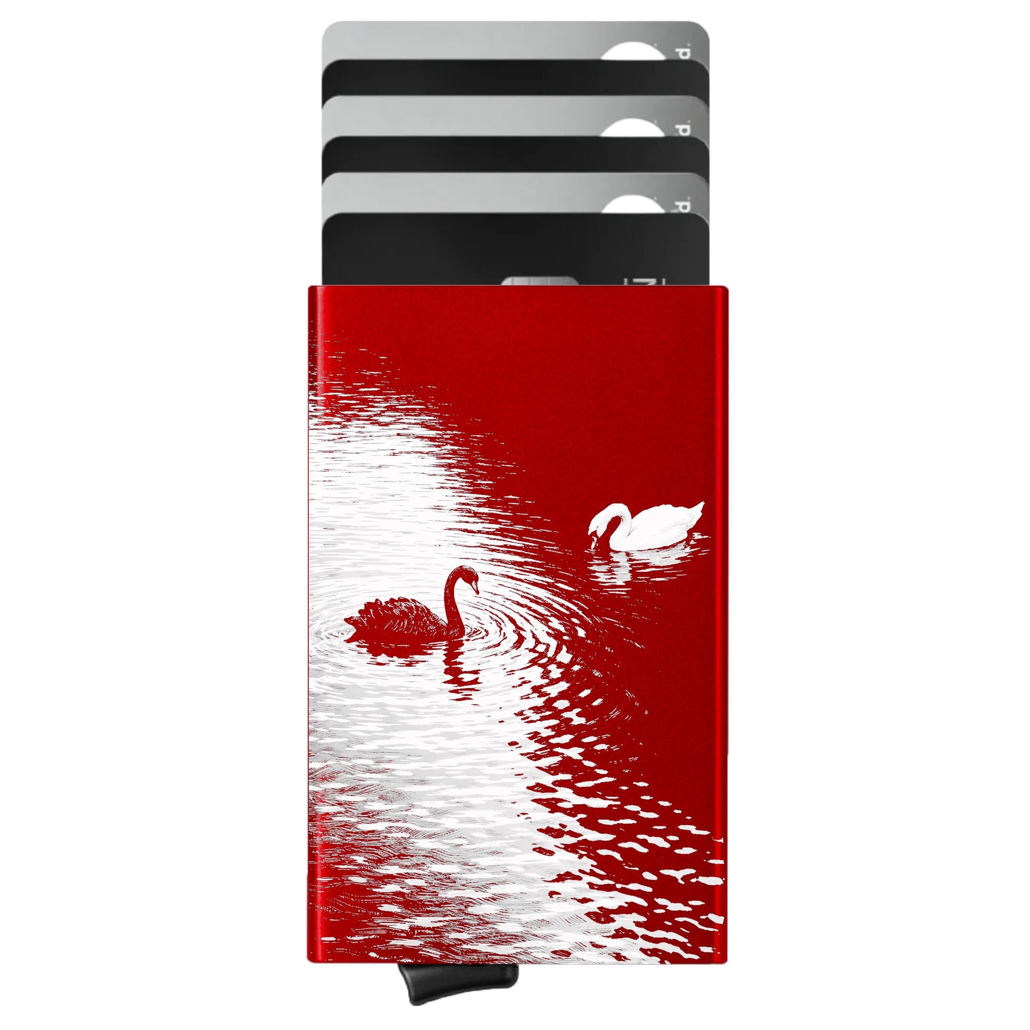 Porte-cartes personnalisé Lac des Cygnes