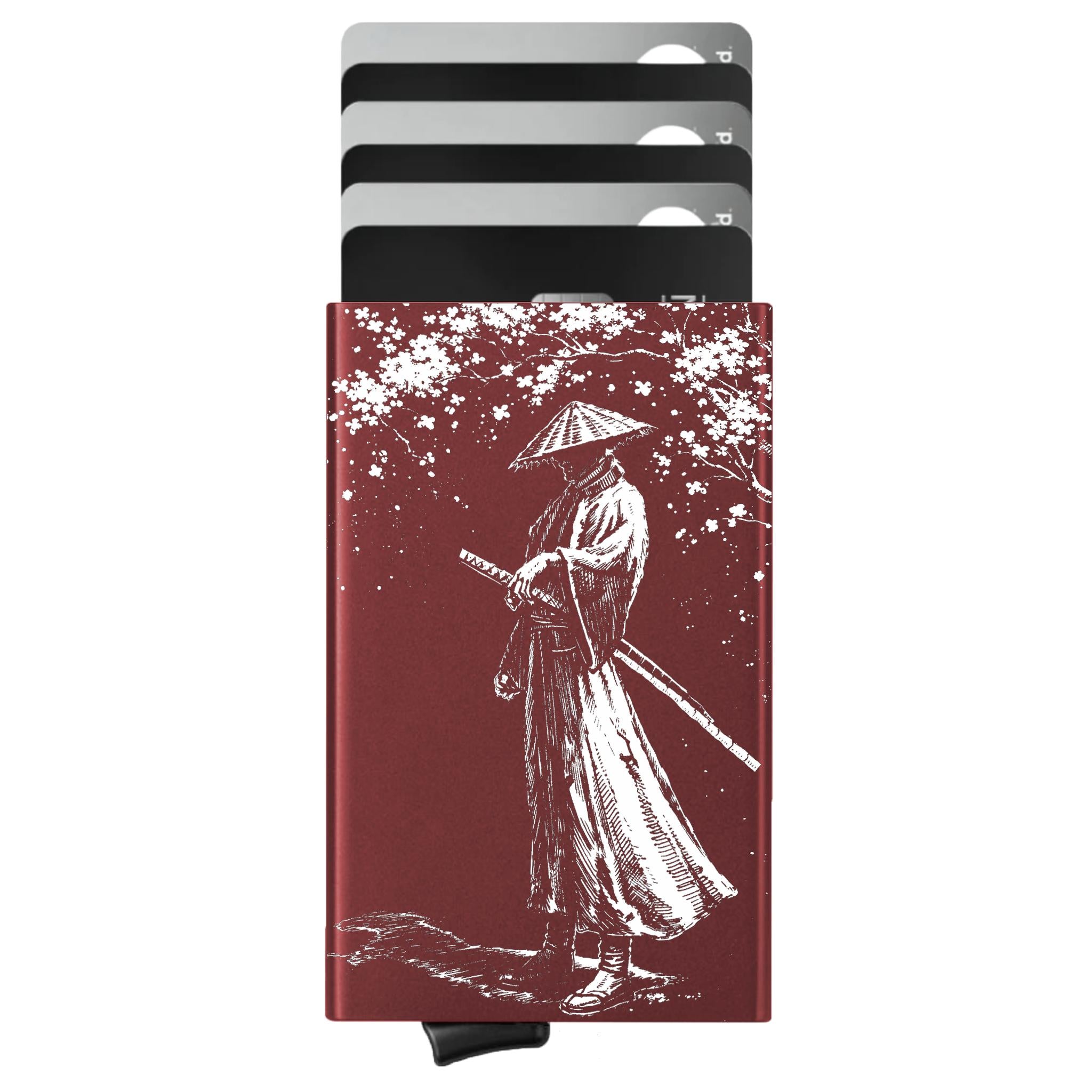 Porte-cartes personnalisé Le Samouraî
