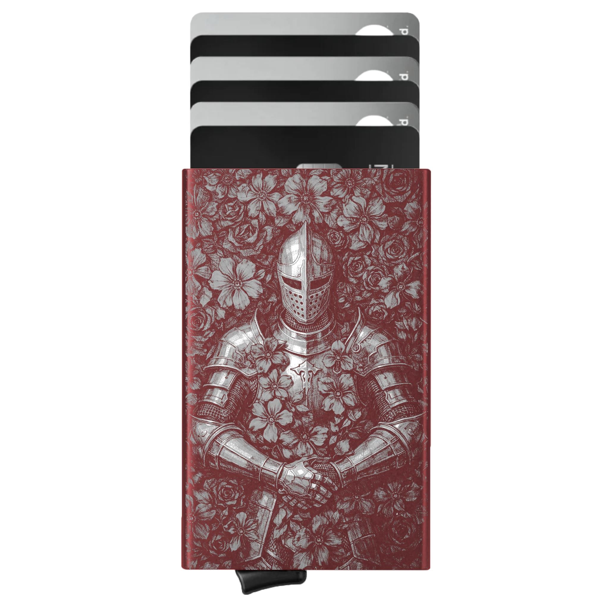 Porte-cartes personnalisé Le repos du Chevalier