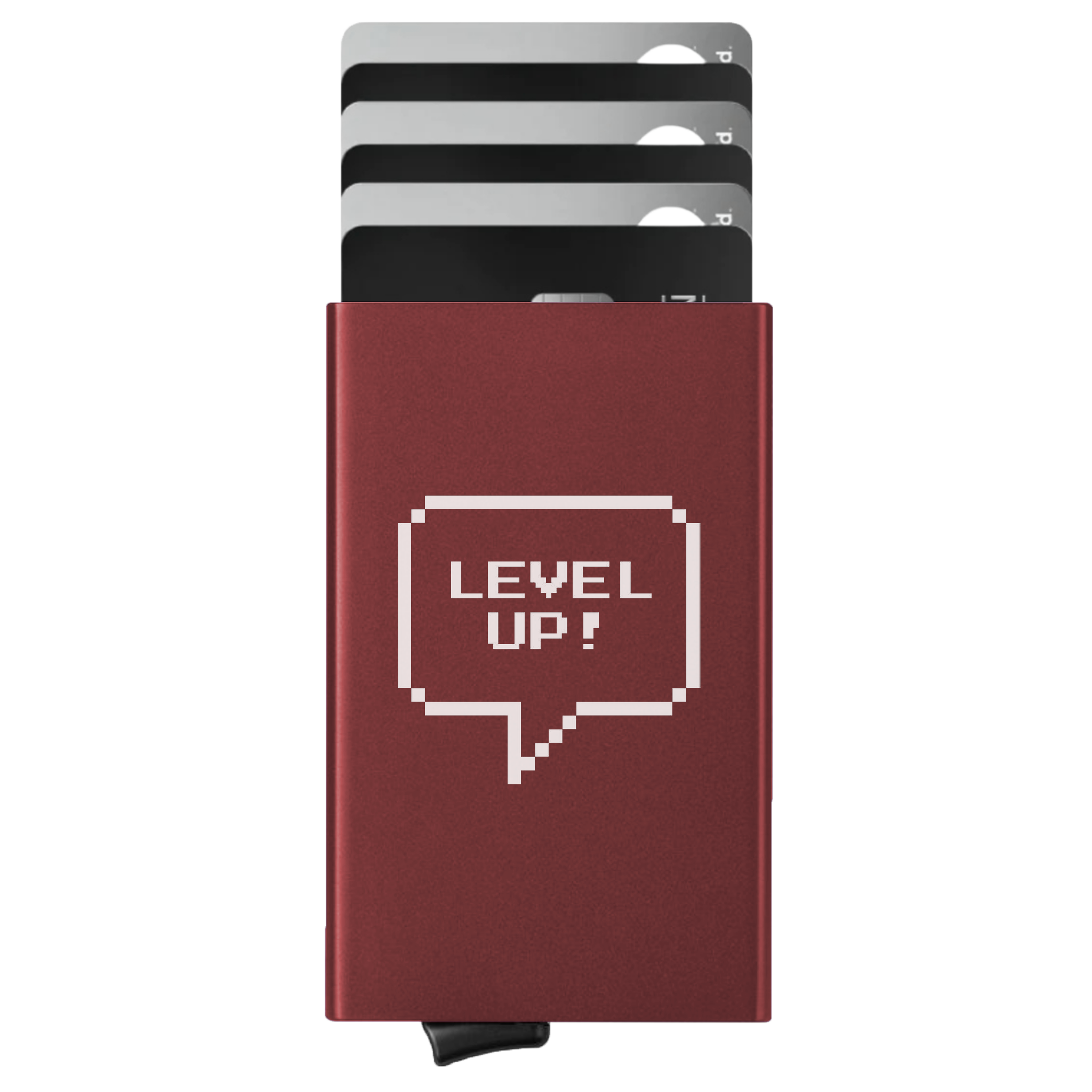 Porte-cartes personnalisé Level UP