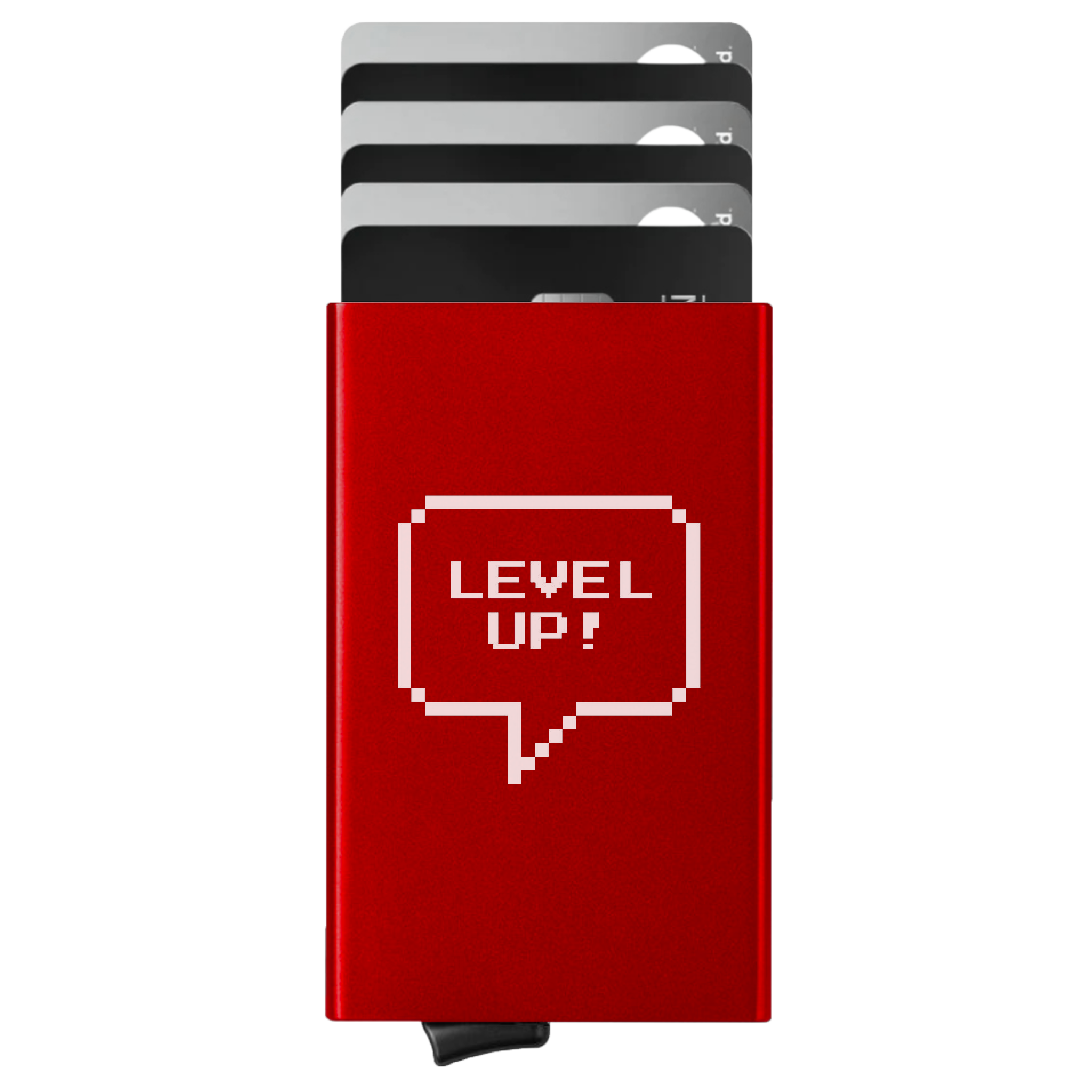 Porte-cartes personnalisé Level UP