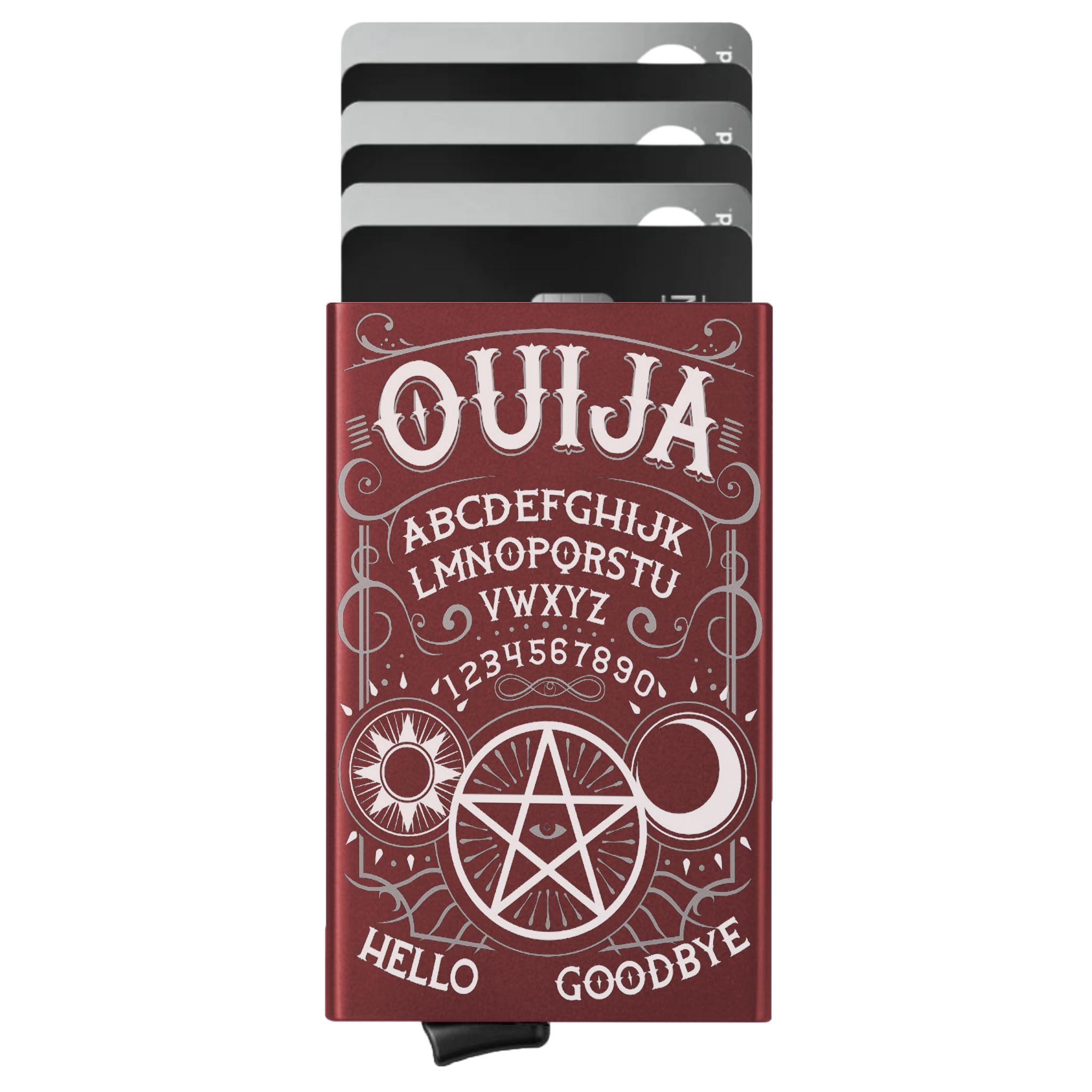 Porte-cartes personnalisé Ouija