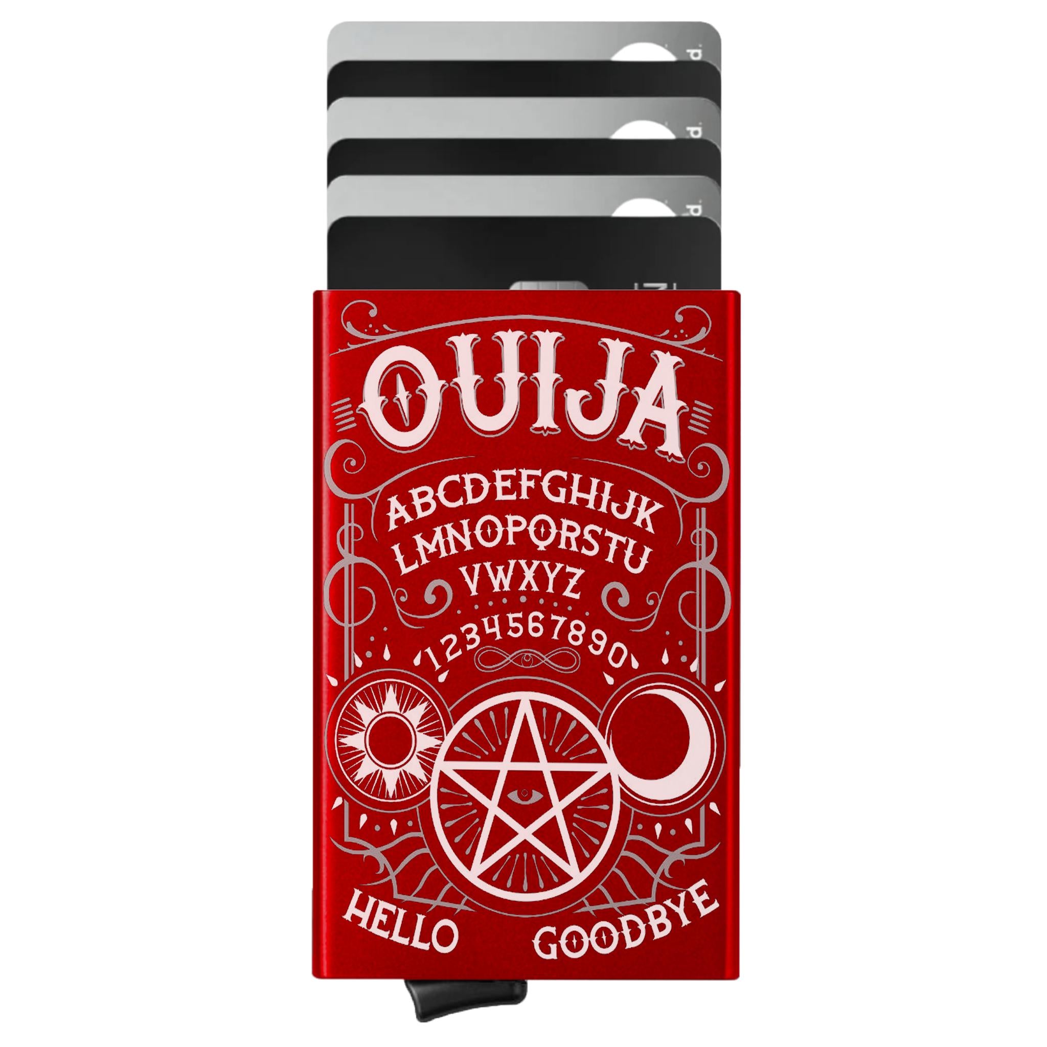 Porte-cartes personnalisé Ouija