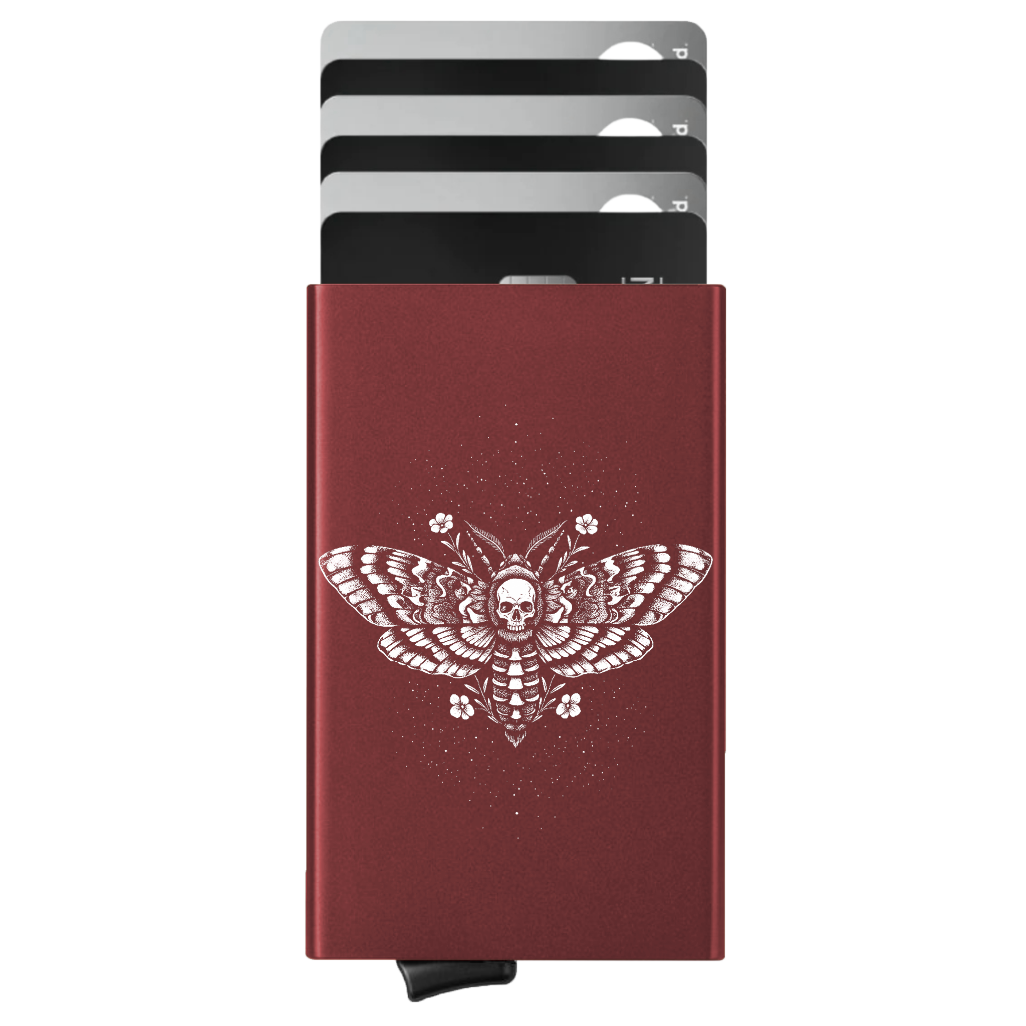 Porte-cartes personnalisé Papillon de nuit