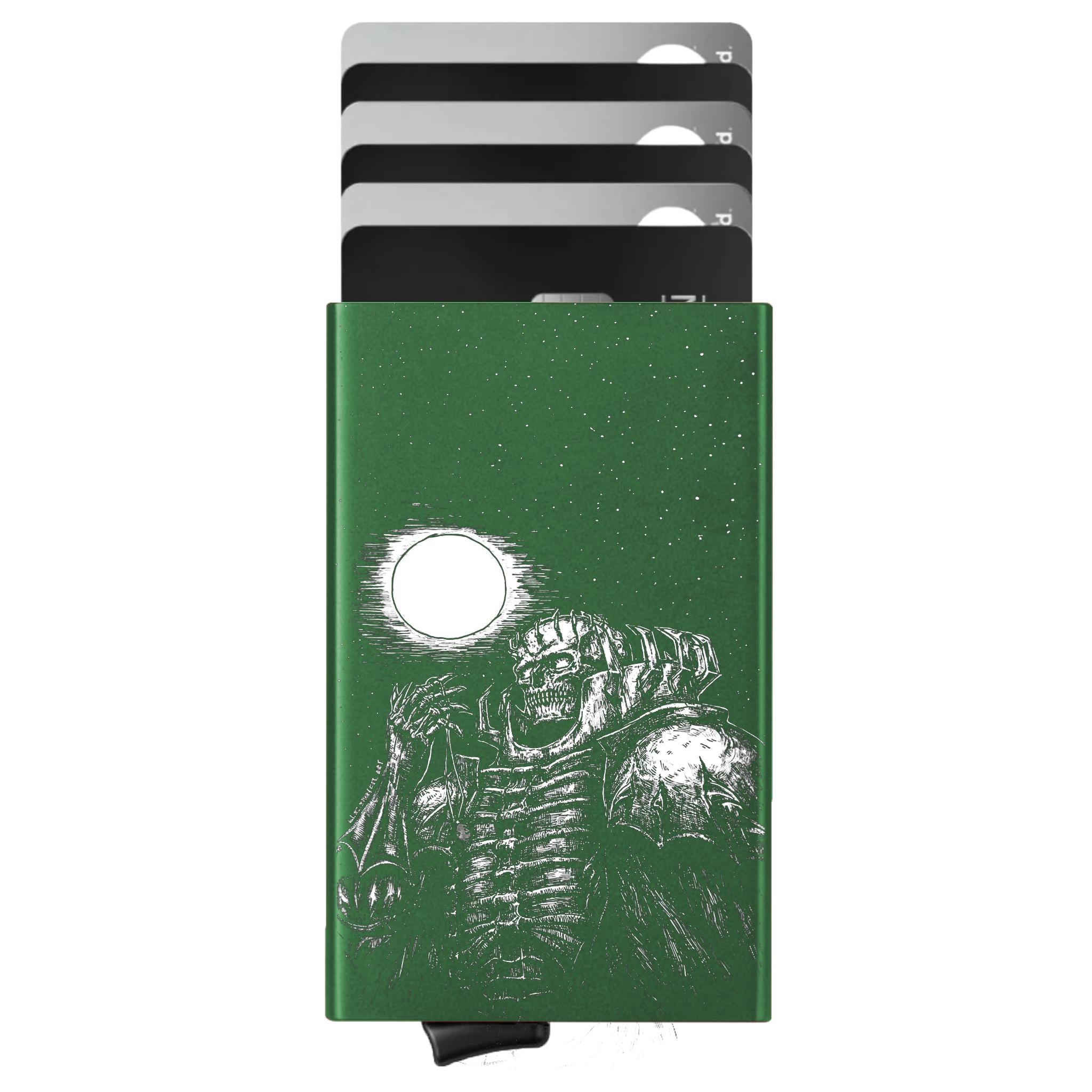 Porte-cartes personnalisé Skull Knight