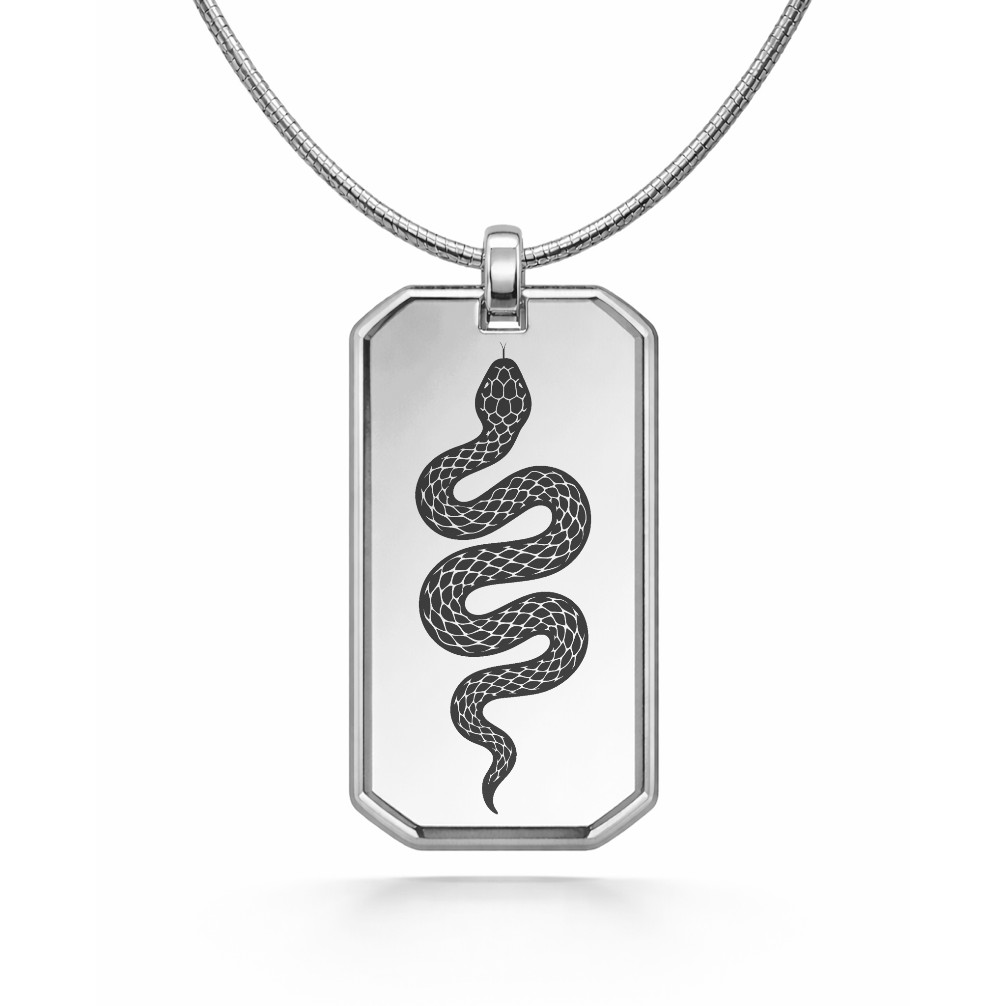 Collier avec pendentif Serpent