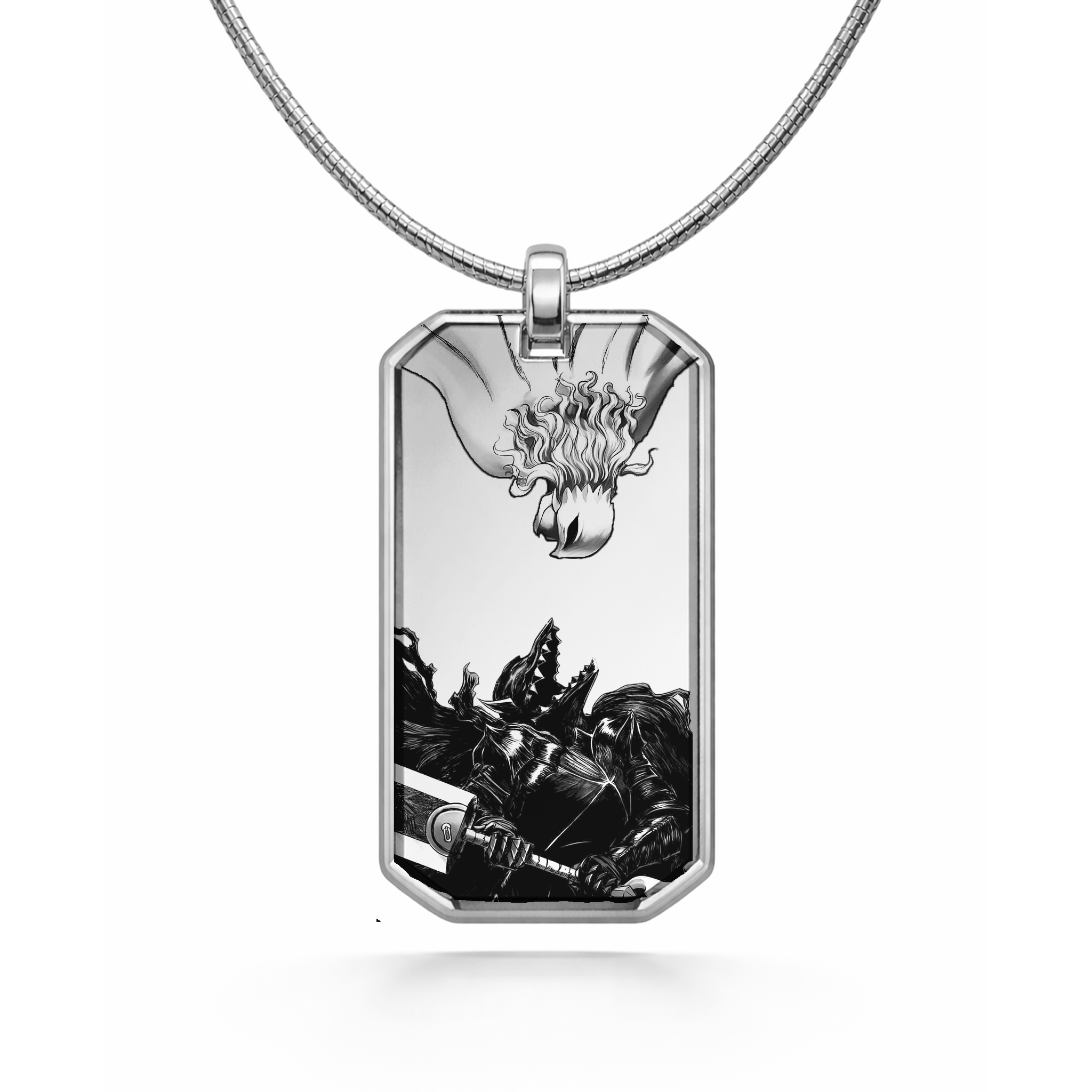 Collier avec pendentif Guts et Griffith en édition limitée
